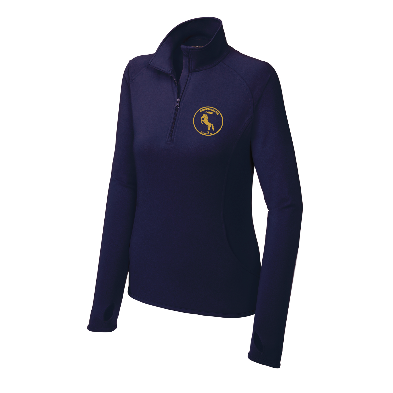 Greenbriar Farm Women's Sport-Tek Stretch 1/4 Zip Pullover