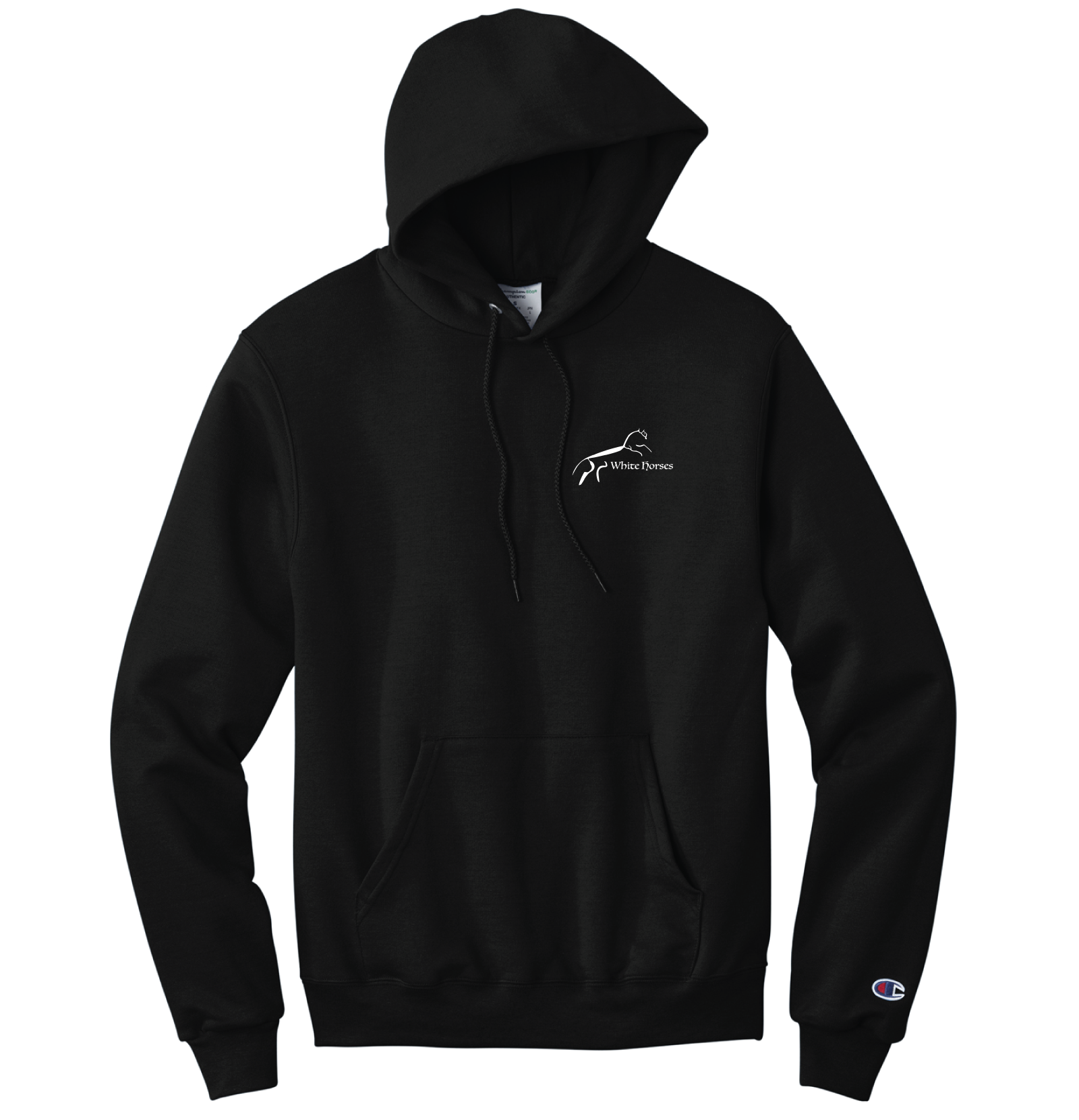 White Horses LLC Unisex Champion Powerblend Pullover Hoodie
