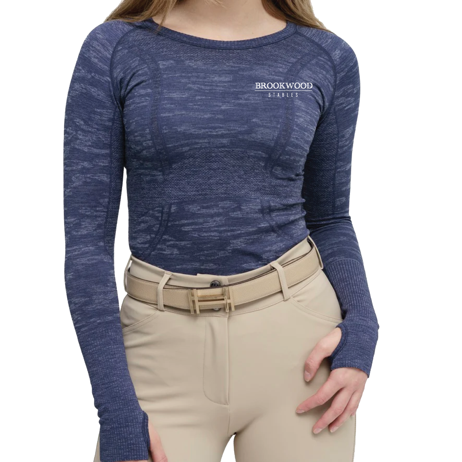 Brookwood Stables Women's TKEQ 'Kennedy' Seamless Long Sleeve