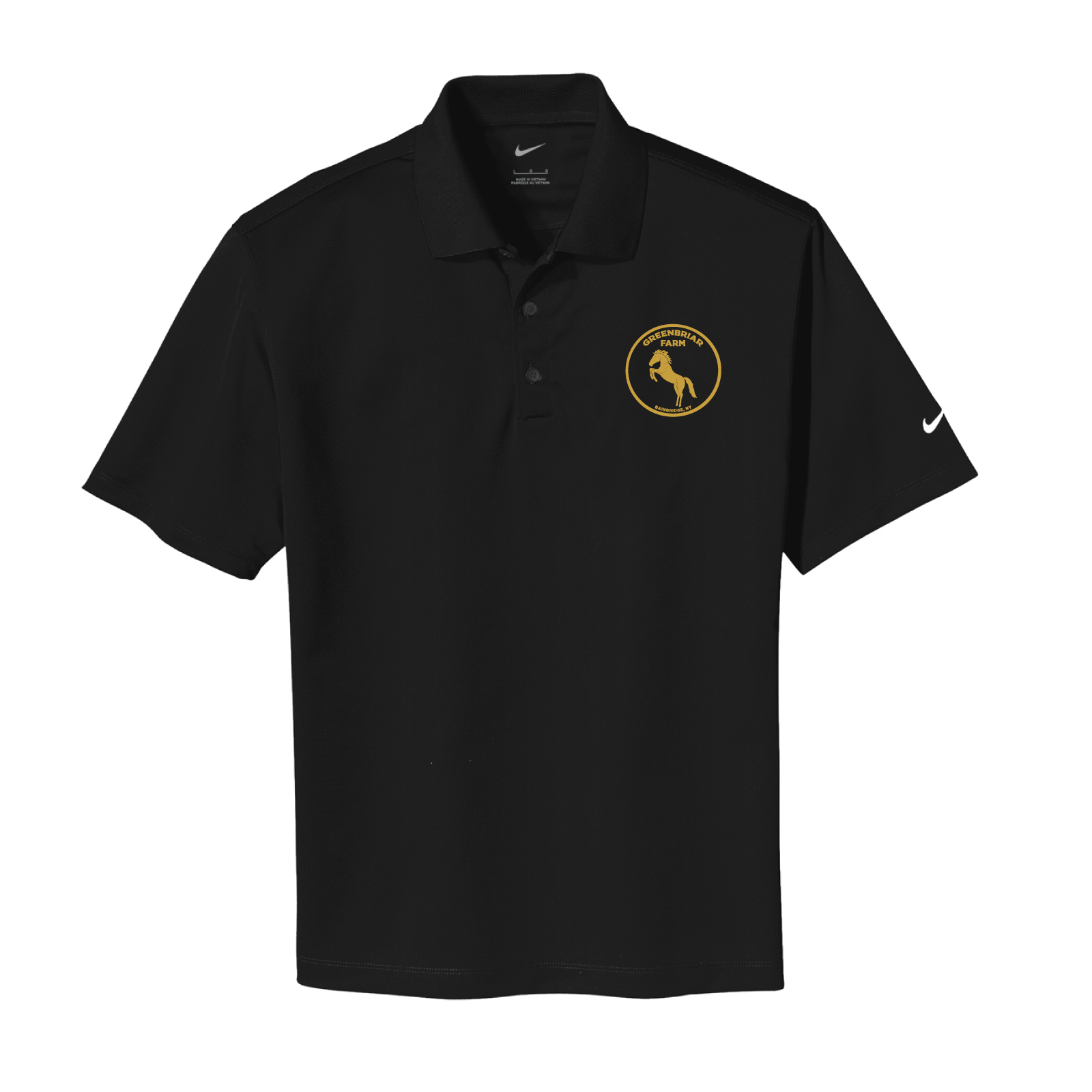 Greenbriar Farm Men's Nike Tech Basic Dri-FIT Polo