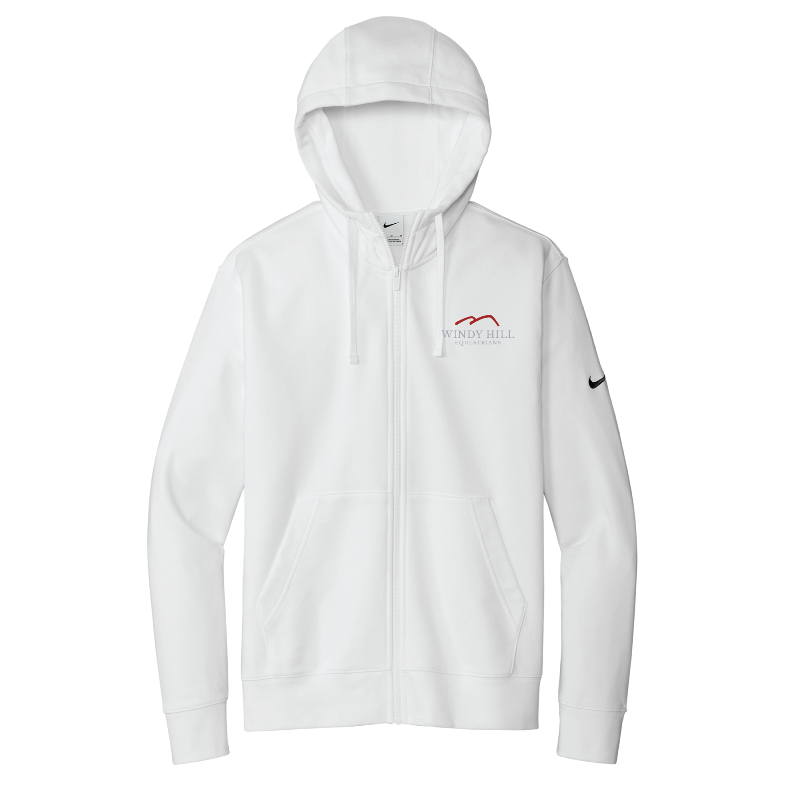 Windy Hill Equestrians Men's Nike Club Fleece Full-Zip Hoodie