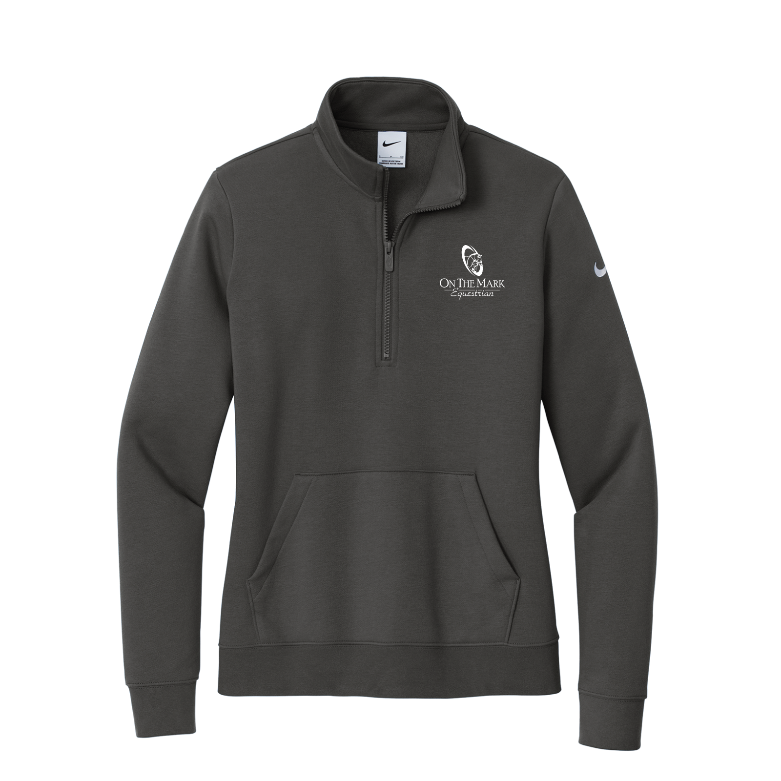 On The Mark Equestrian Women's Nike Club Fleece Half-Zip Pullover