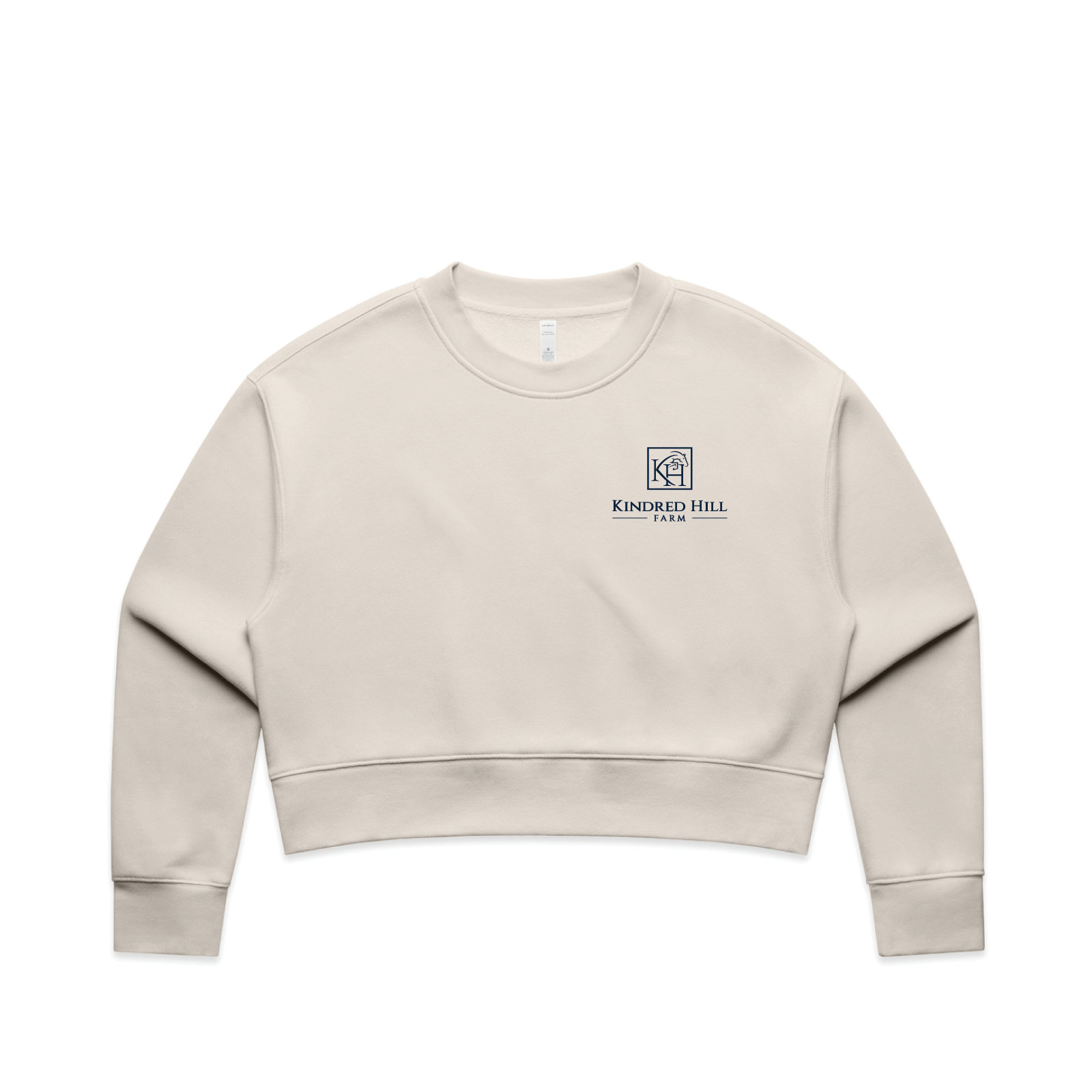 Kindred Hill Farm Women's AScolour Relax Crop Crew