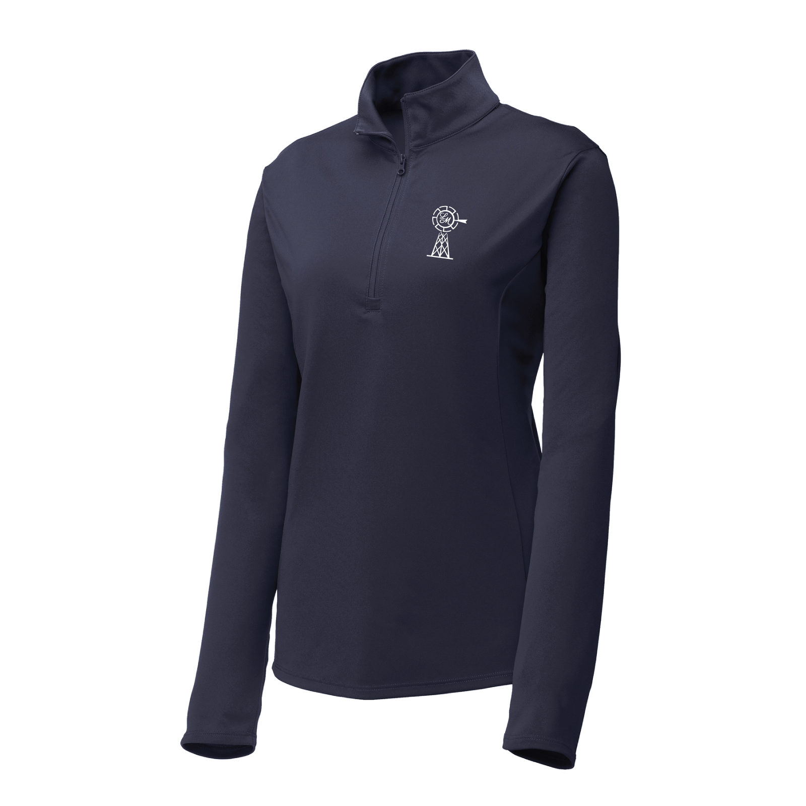 Larkin Meadows Women's Sport-Tek PosiCharge 1/4 Zip Sunshirt