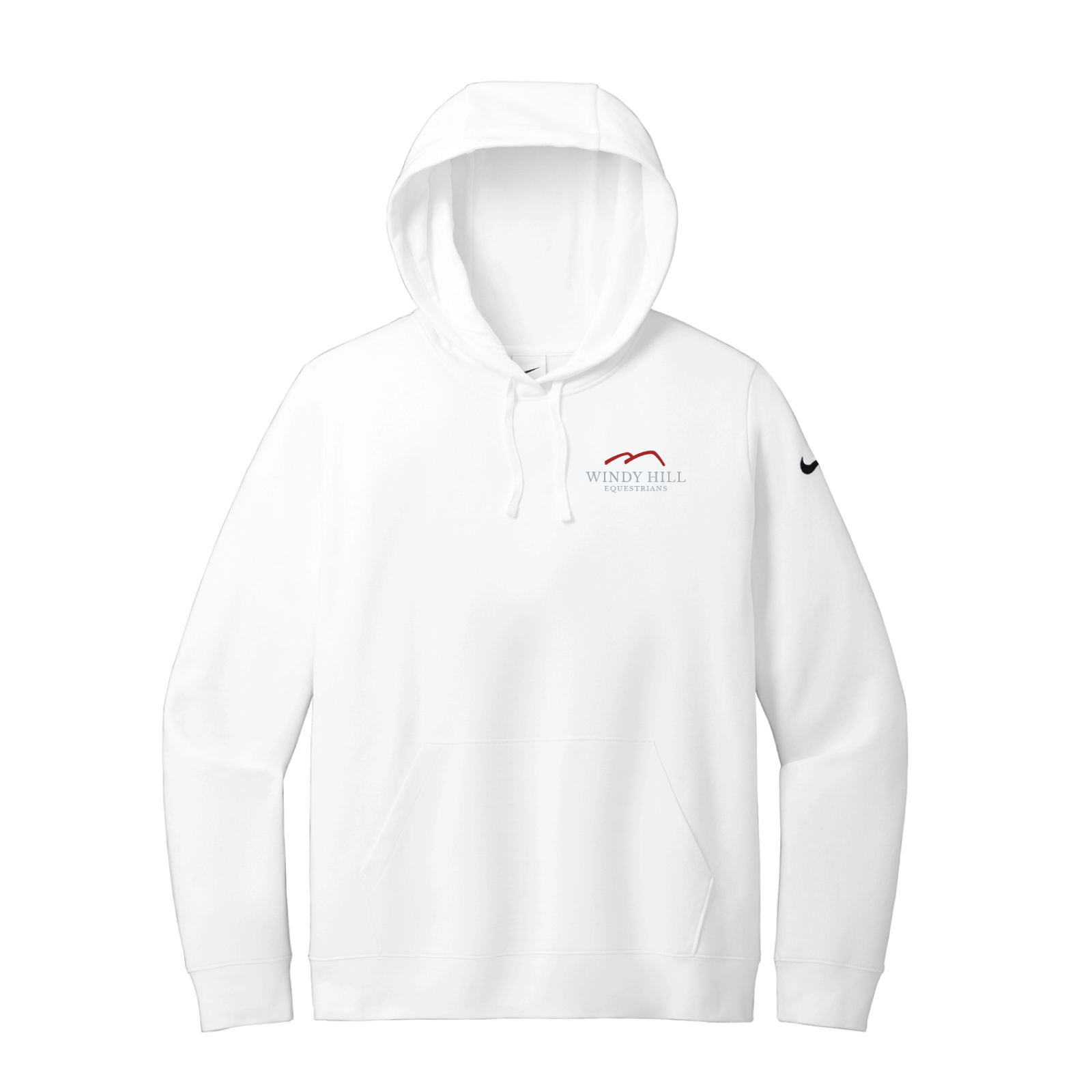 Windy Hill Equestrians Women's Nike Club Fleece Pullover Hooded Sweatshirt