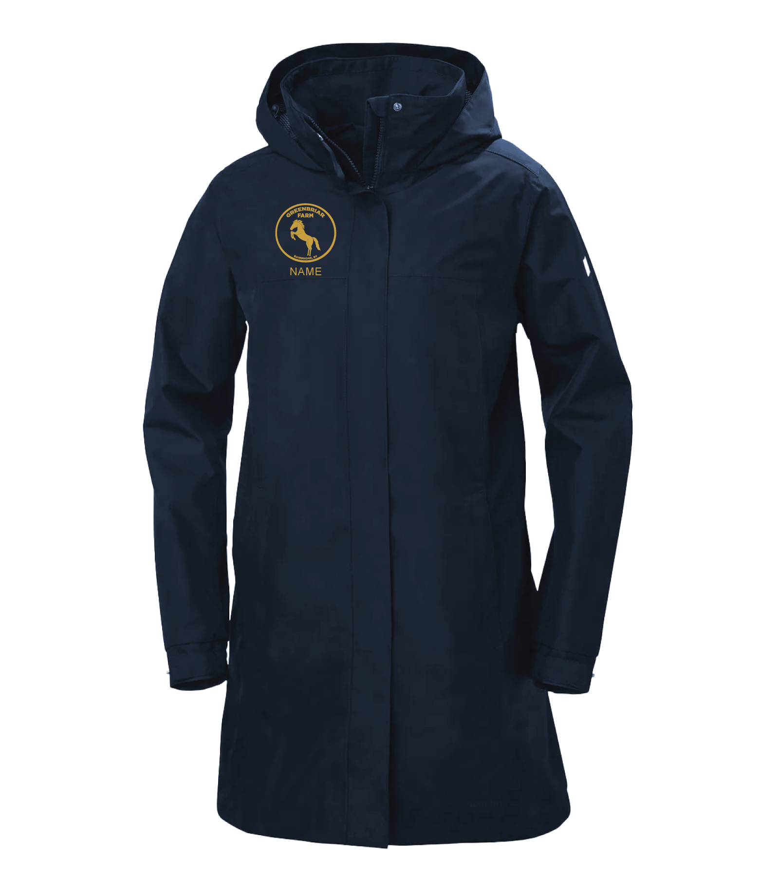 Greenbriar Farm Women's Helly Hansen Long Aden Rain Jacket