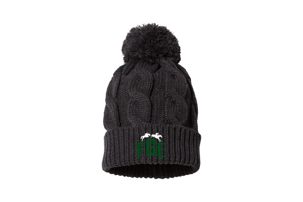 Full Gallop Eventing Chunk Twist Cuffed Beanie