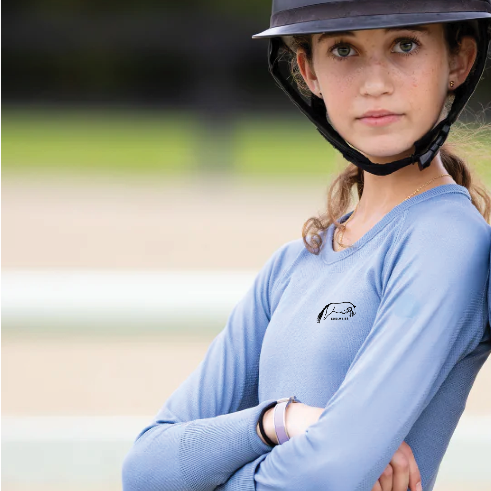 Edelweiss Farms TKEQ MINI Kennedy Seamless Long Sleeve