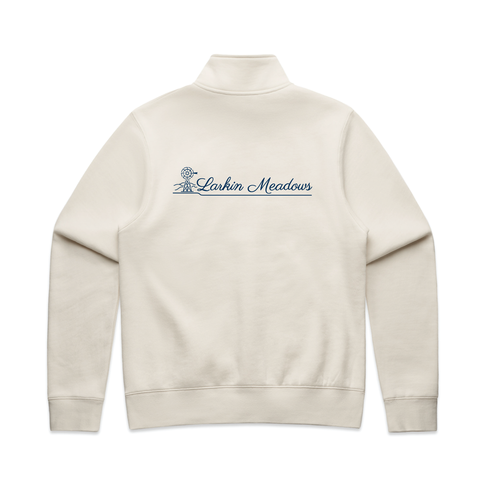 Women's AS Colour Stencil Half Zip Crew