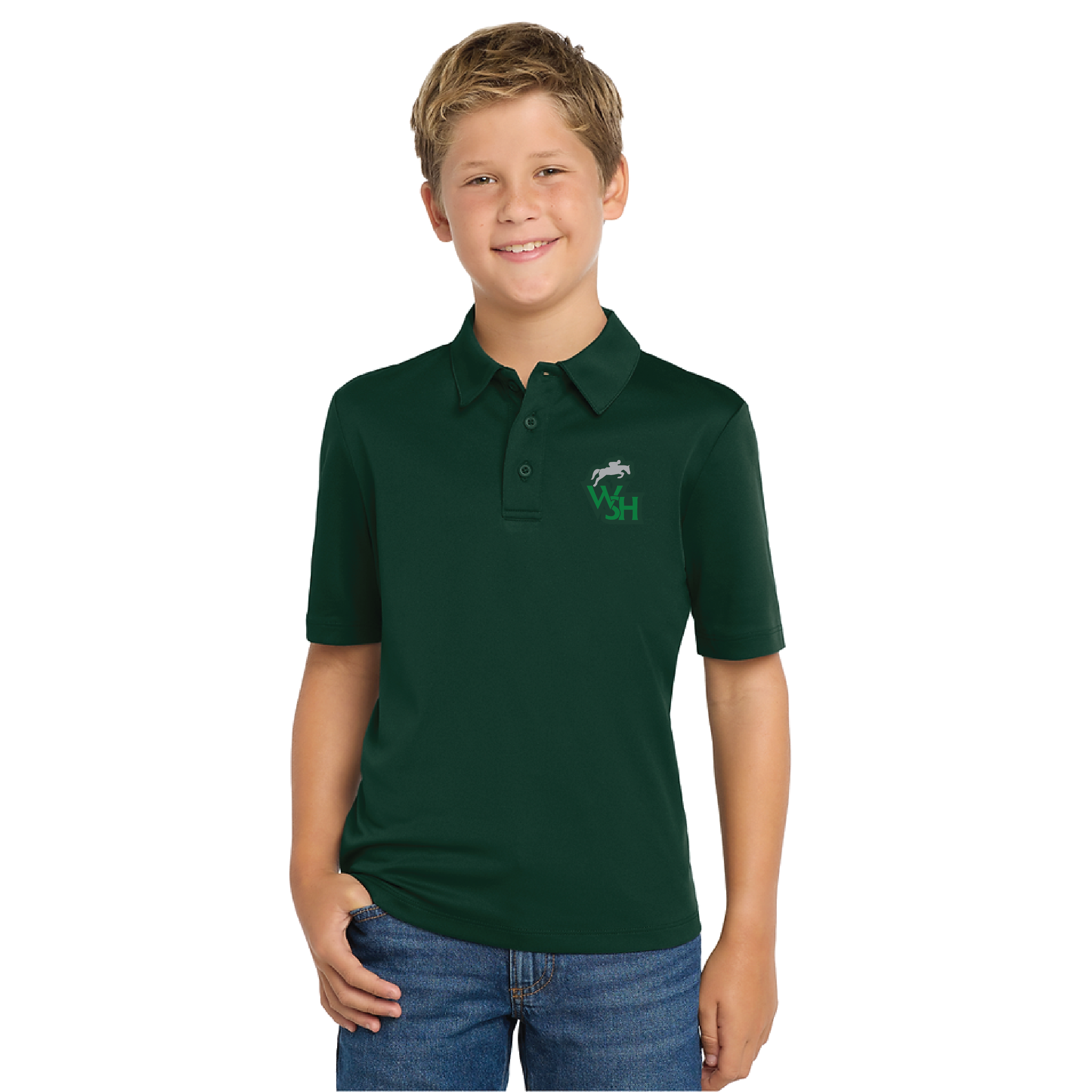 Willamette Sport Horses Youth Port Authority Short Sleeve Silk Touch Polo