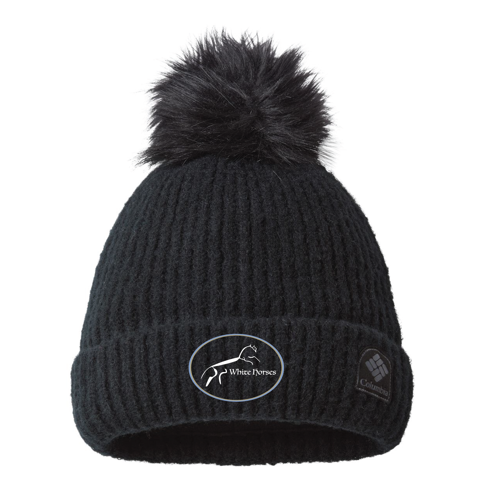 White Horses LLC Columbia Winter Pom Beanie