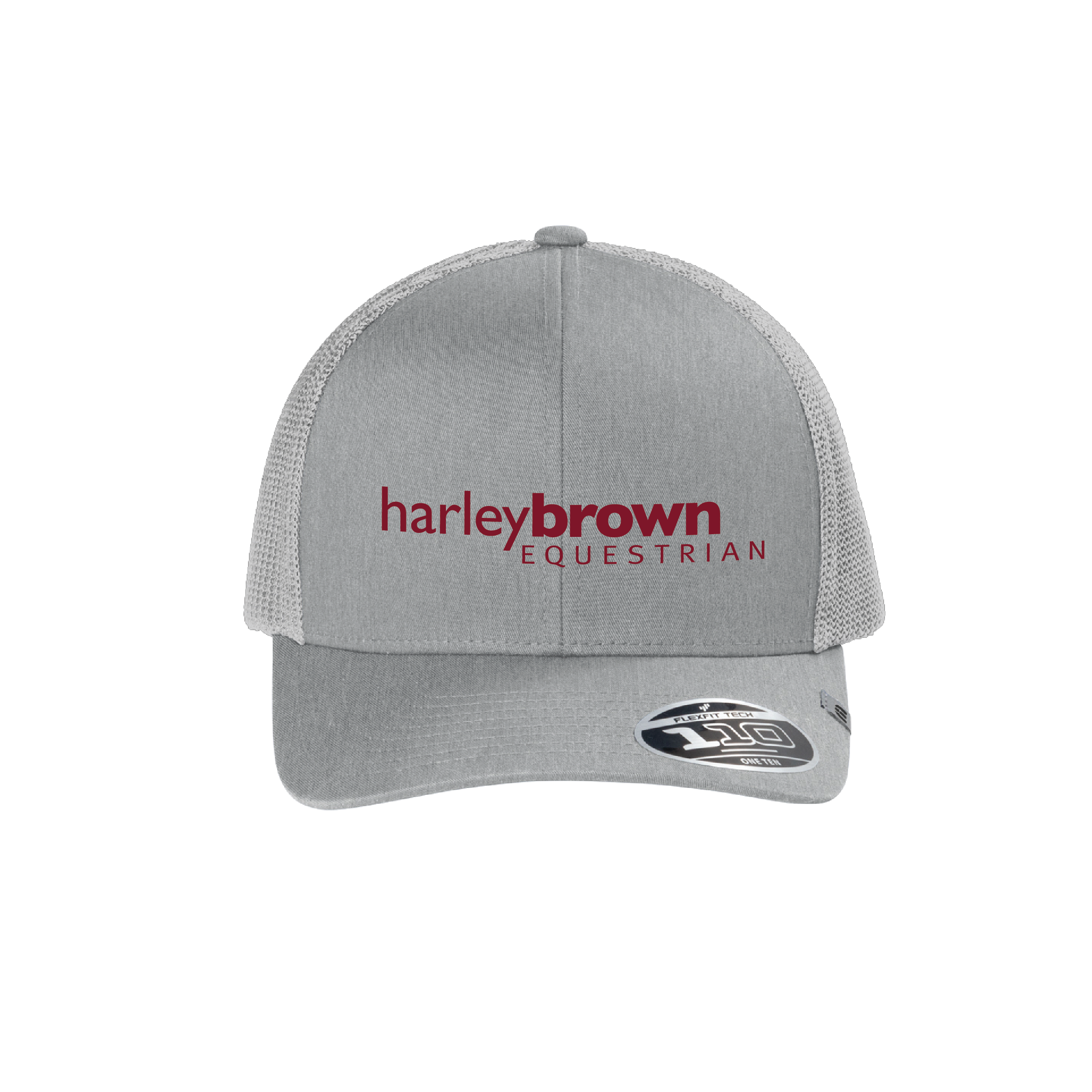 Harley Brown Equestrian TravisMathew Cruz Trucker Hat with Full Logo