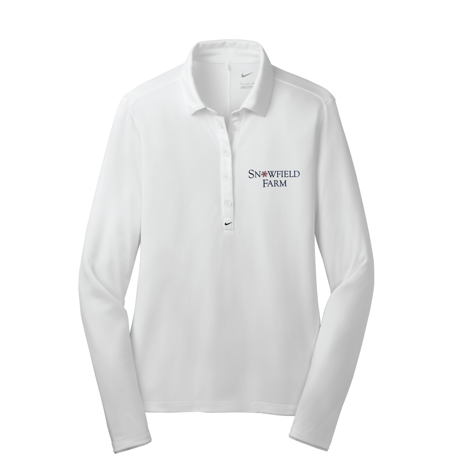 Snowfield Farm Women's Nike Tech Dri-FIT Long Sleeve Polo