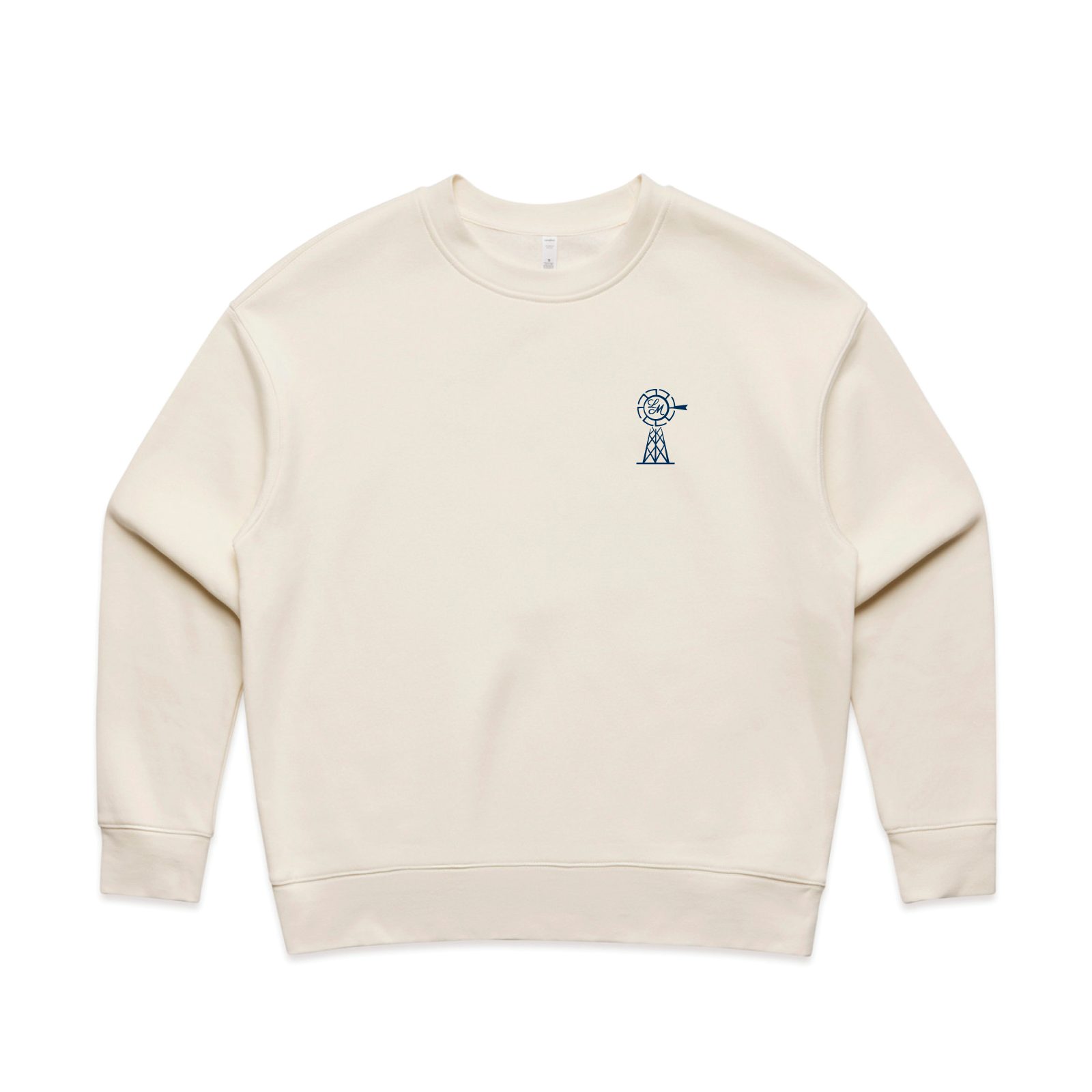 Larkin Meadows ASColour Crewneck Relax Crewneck Sweatshirt