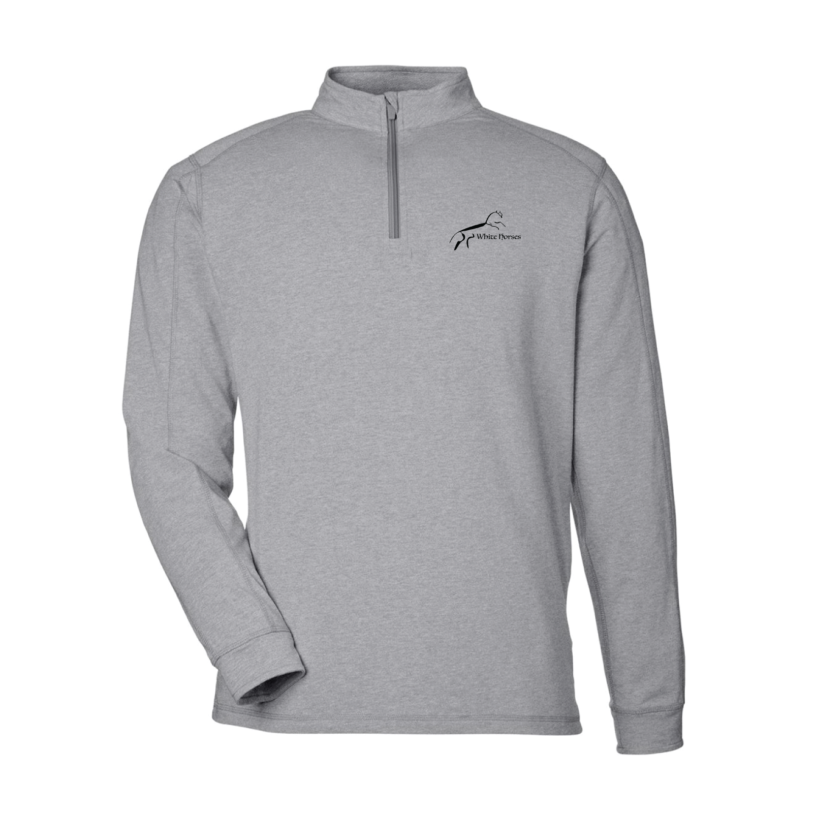 White Horses LLC Men's TASC Carrollton Quarter-Zip Pullover