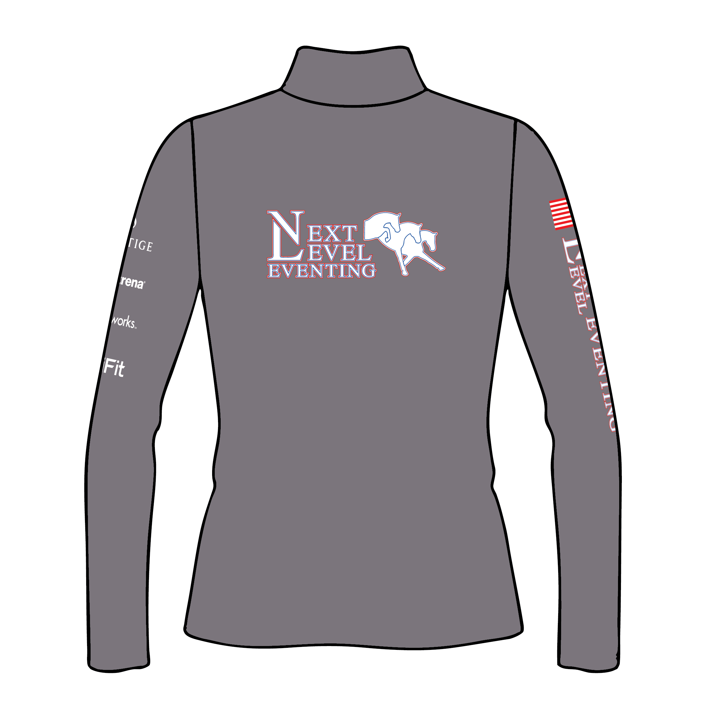 Next Level Eventing Women's EIS COOL Sun Shirt