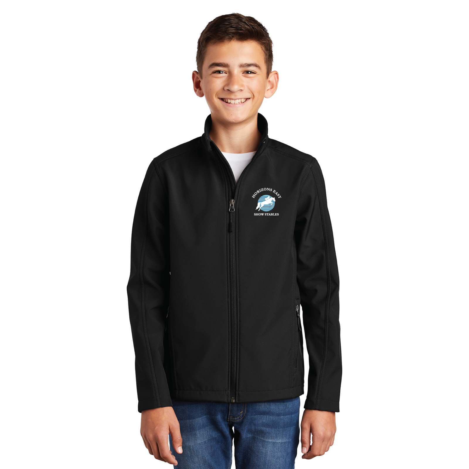 Horizons East Show Stables Youth Port Authority Core Soft Shell Jacket