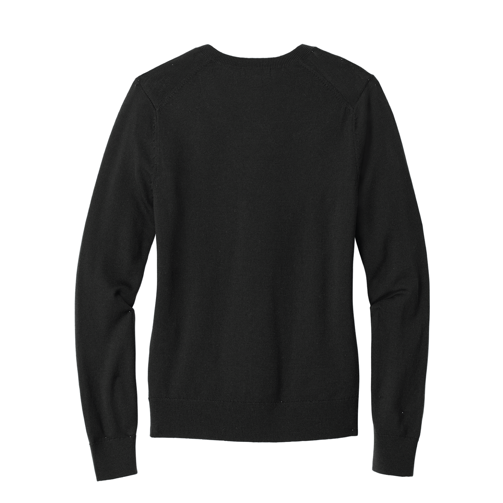 White Horses LLC Women's Brooks Brothers Washable Merino Wool V-Neck Sweater