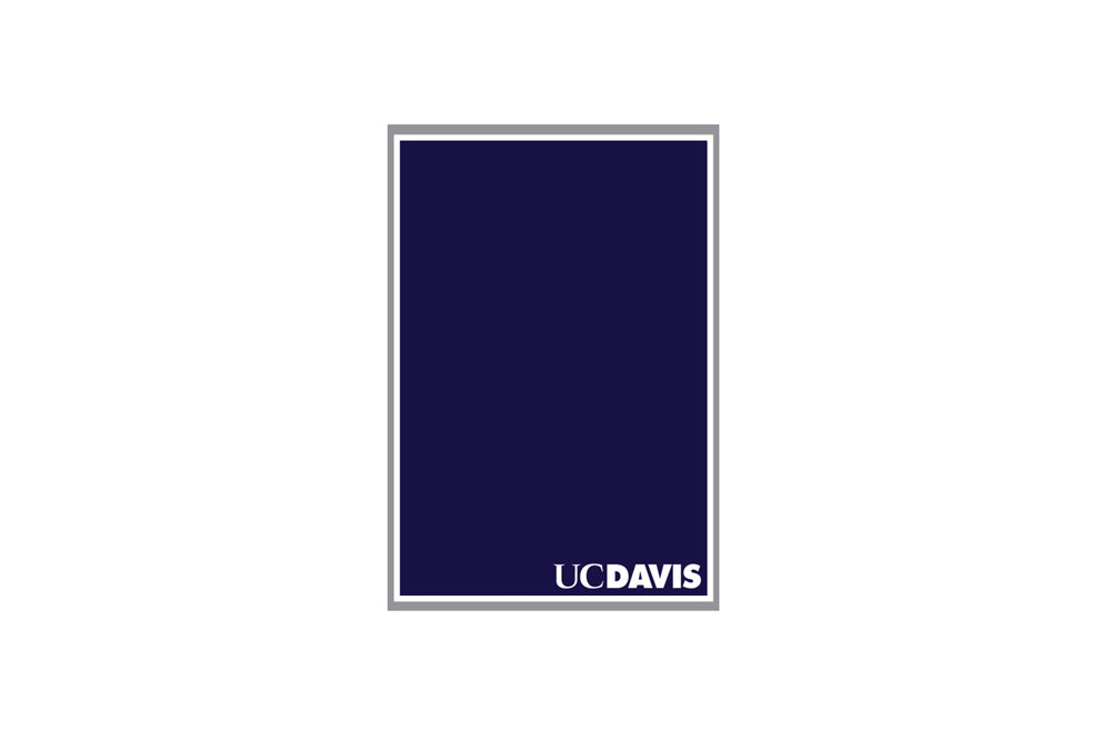 UC Davis Eventing Custom Stall Guard +Bridle Drape