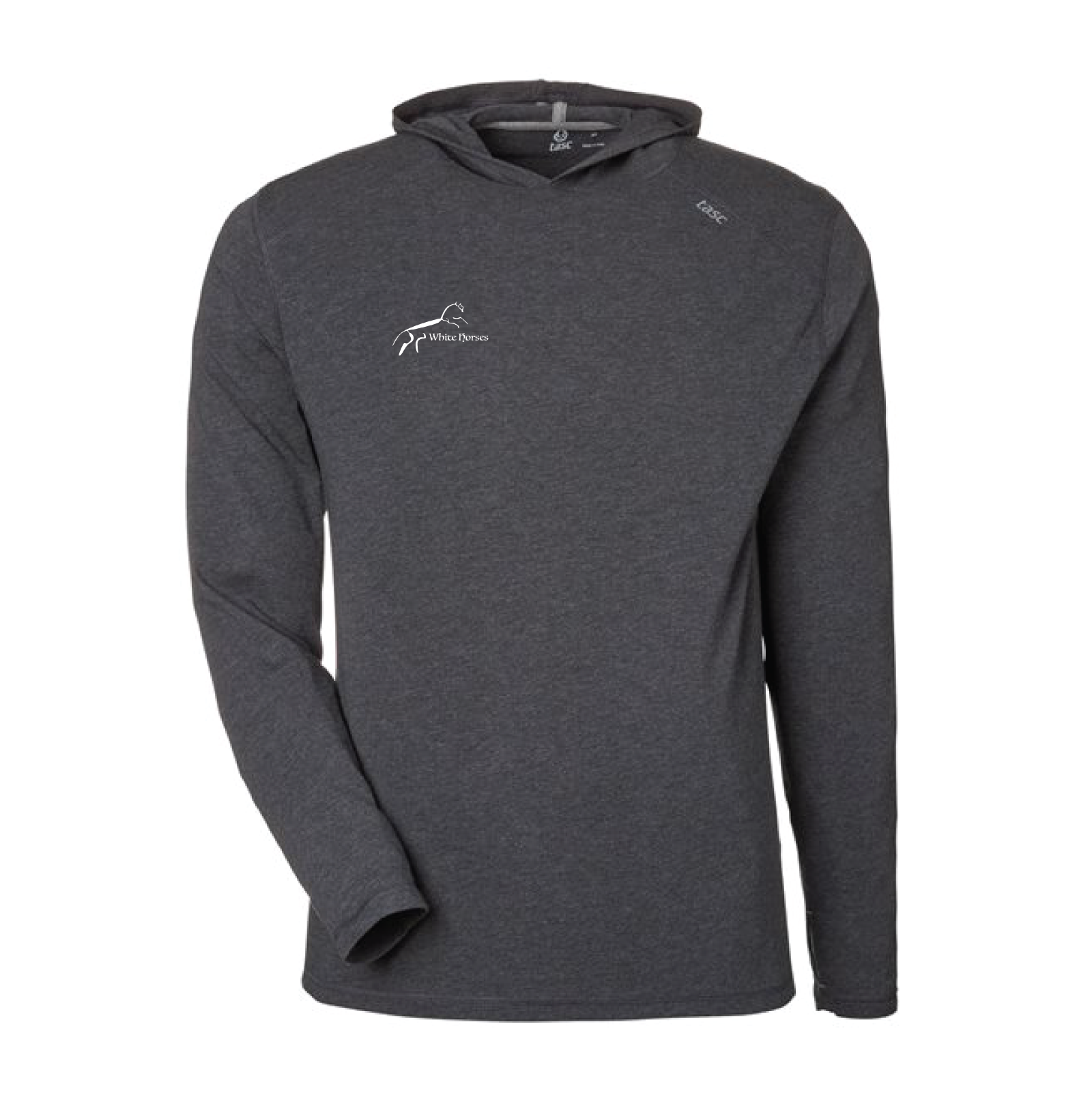White Horses LLC Men's TASC Carrollton Lightweight Hooded Long Sleeve Shirt
