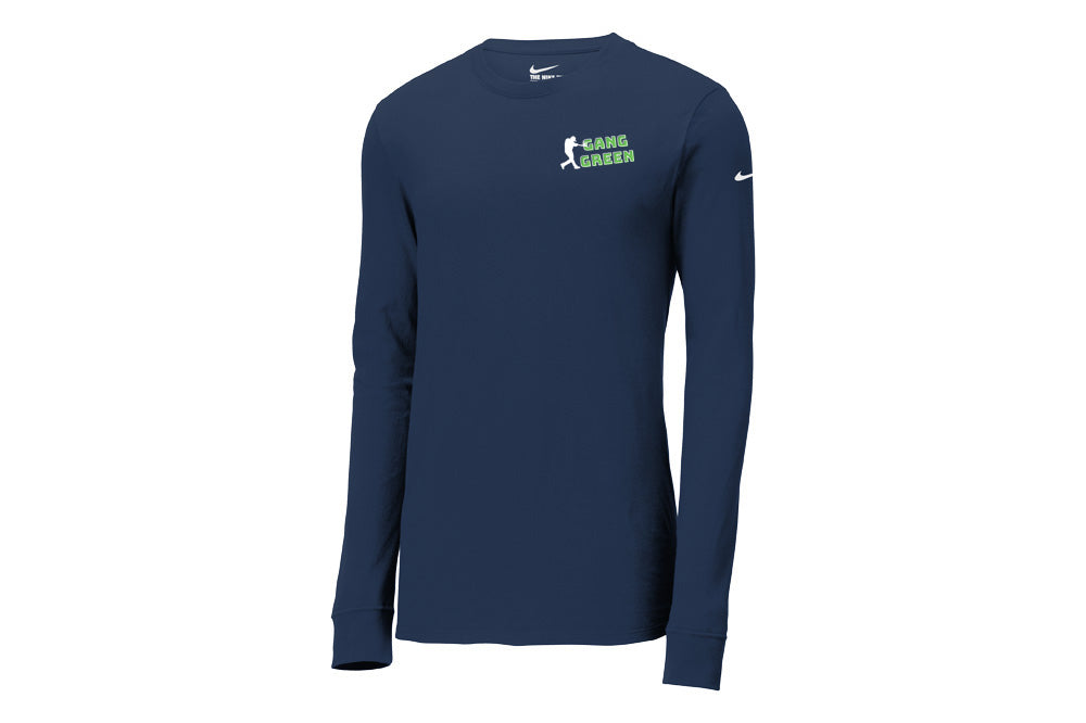 Gang Green Men's Nike Dri-FIT Long Sleeve Tee