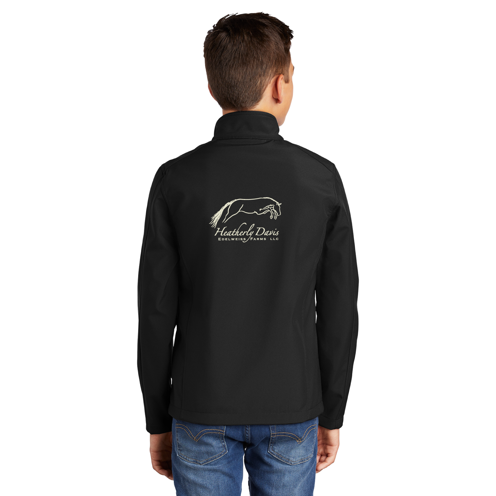 Edelweiss Farms Youth Port Authority Core Soft Shell Jacket