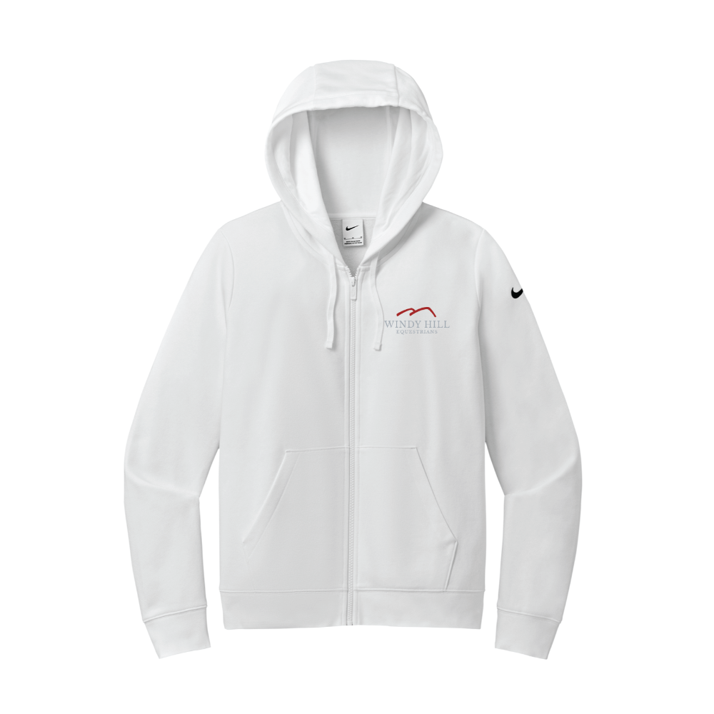 Windy Hill Equestrians Women's Nike Club Fleece Full-Zip Hoodie