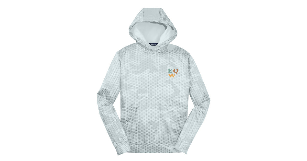 TWW Youth SportTek Camo Hoodie
