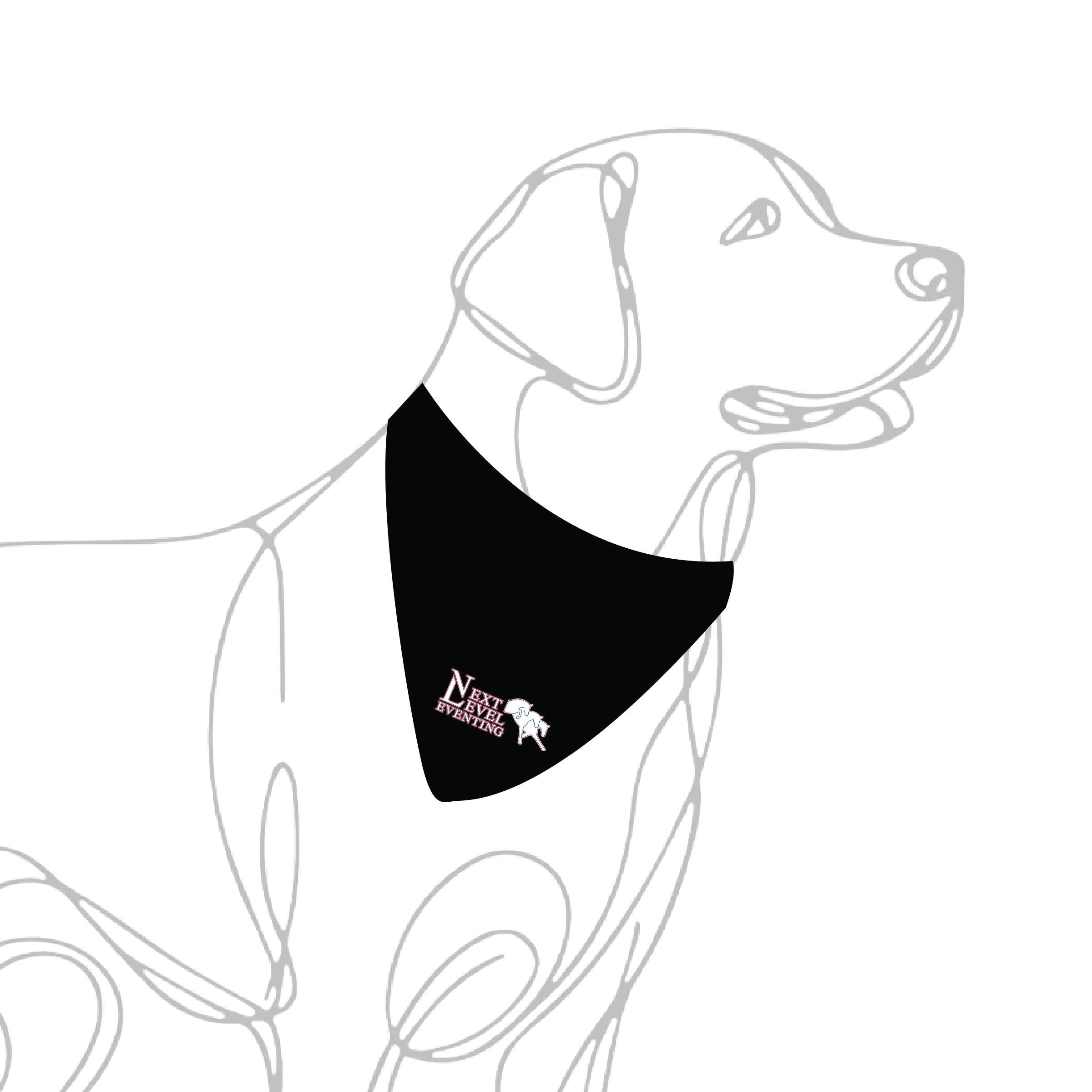 Next Level Eventing Dog Bandana