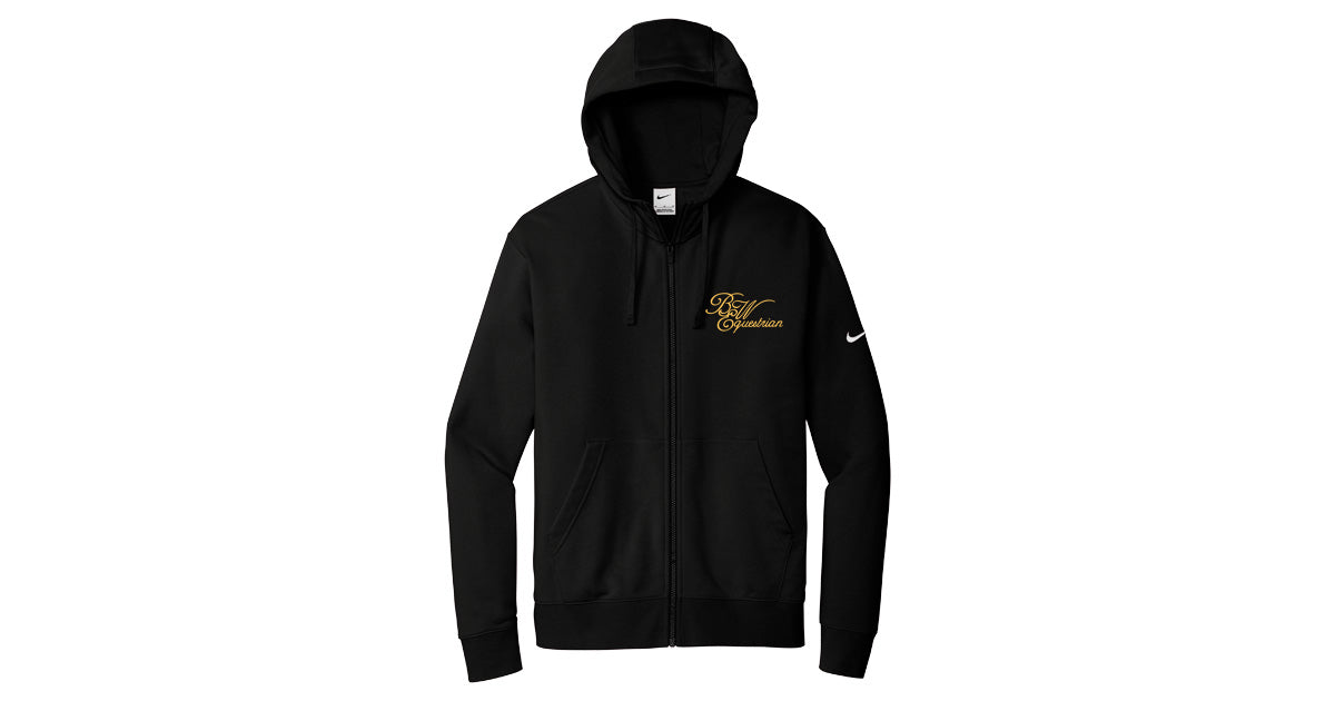 BW Equestrian Men's Club Nike Fleece Zip Hoodie