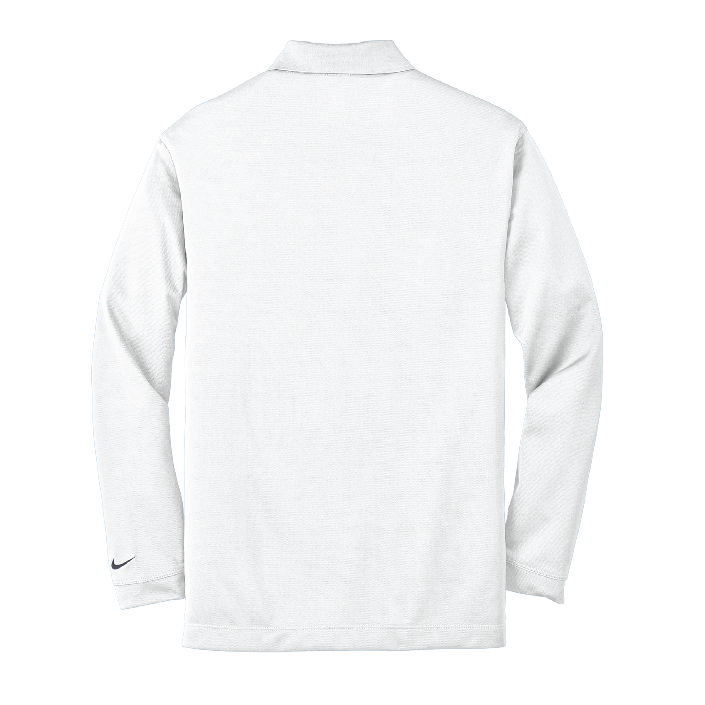 Harley Brown Equestrian Men's Nike Long Sleeve Stretch Dri-FIT Polo
