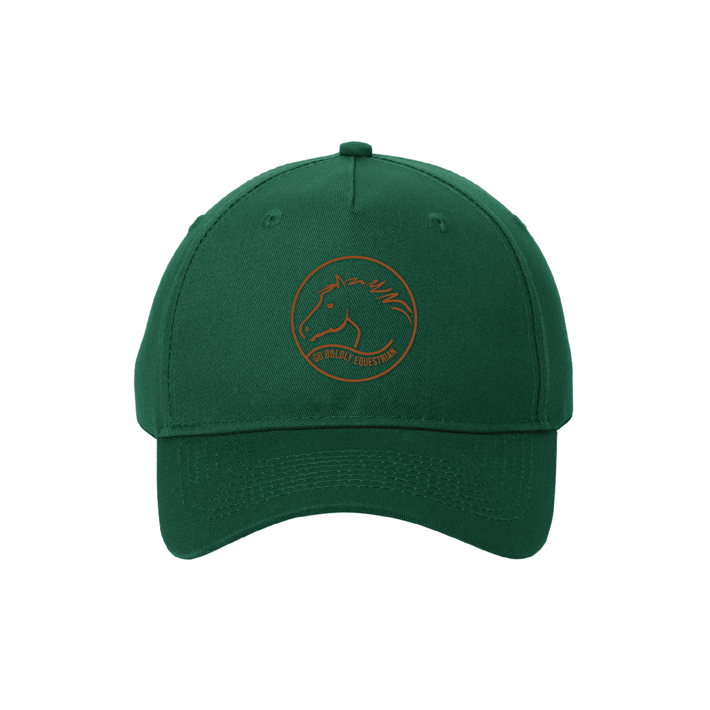 Go Boldly Port & Company Five-Panel Twill Cap