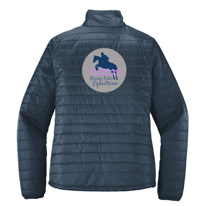 Rising Tides Women's Port Authority Packable Puffy Jacket