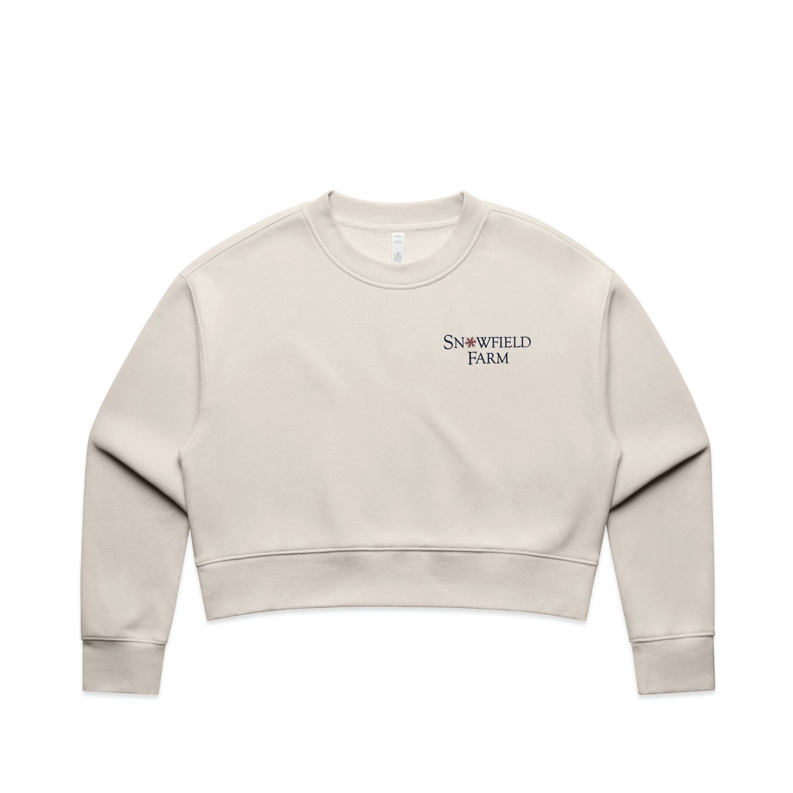 Snowfield Farm Women's Ascolour Relax Crop Crew