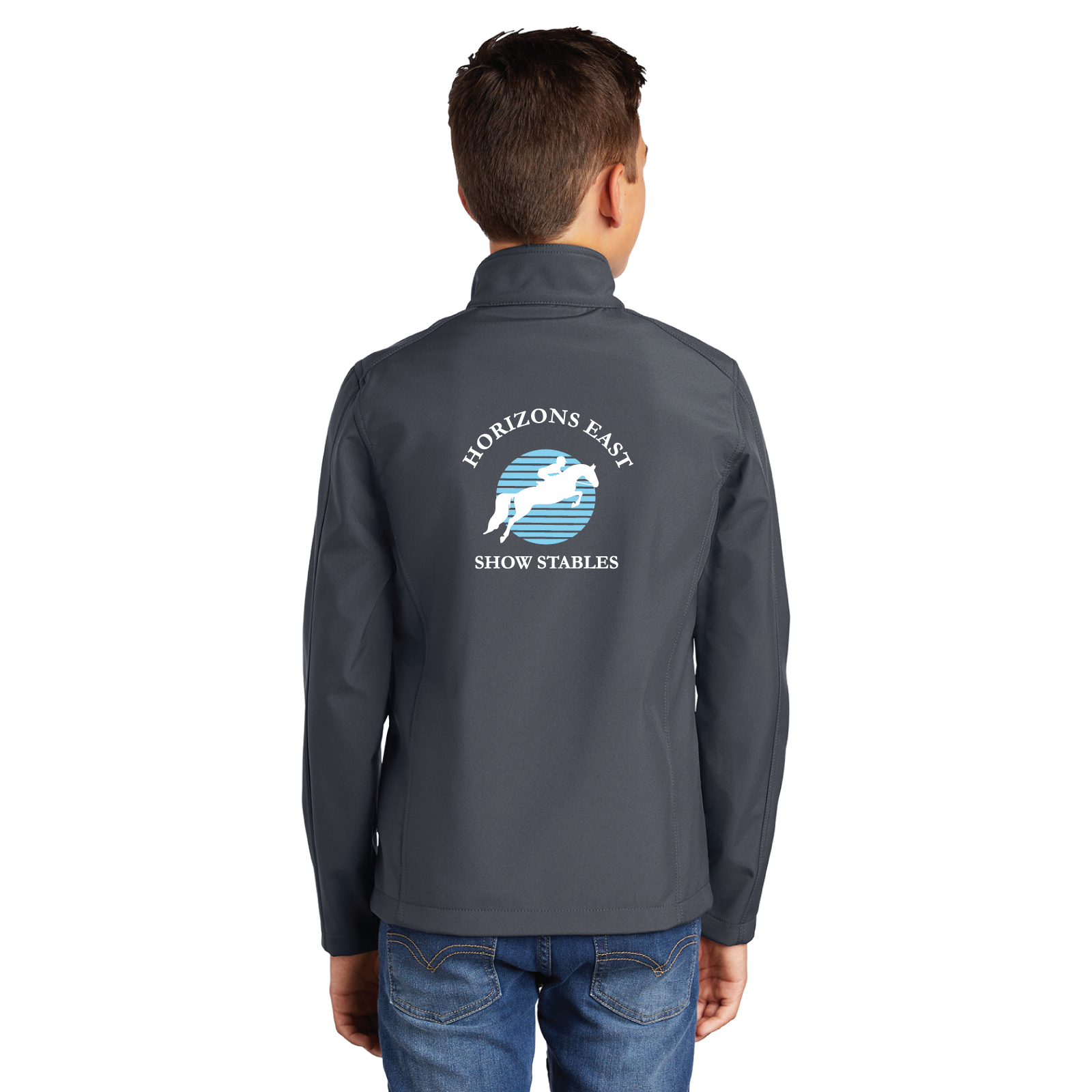Horizons East Show Stables Youth Port Authority Core Soft Shell Jacket