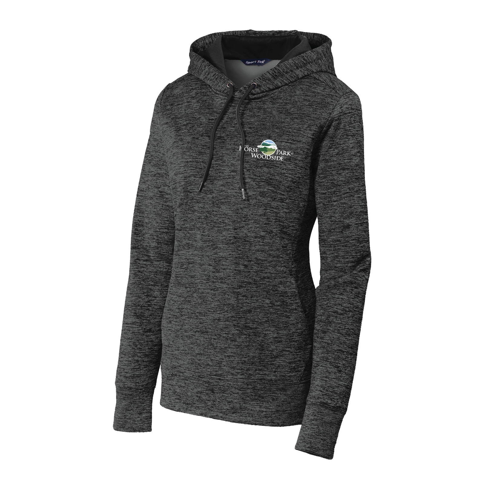 The Horse Park at Woodside Women's Sport-Tek PosiCharge Heather Hoodie