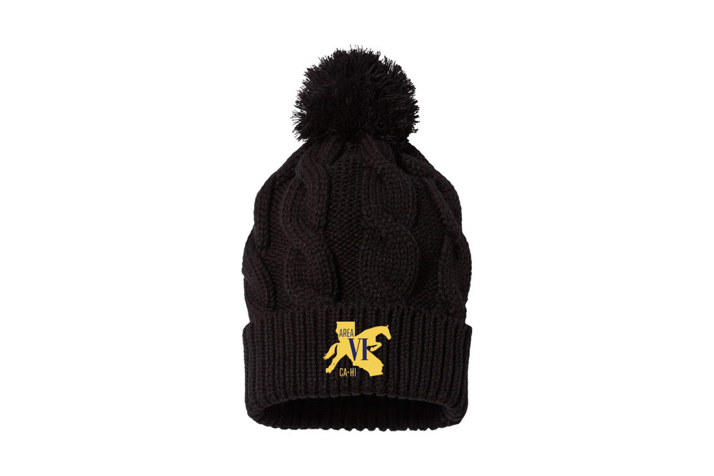 Area VI Chunk Twist Cuffed Beanie