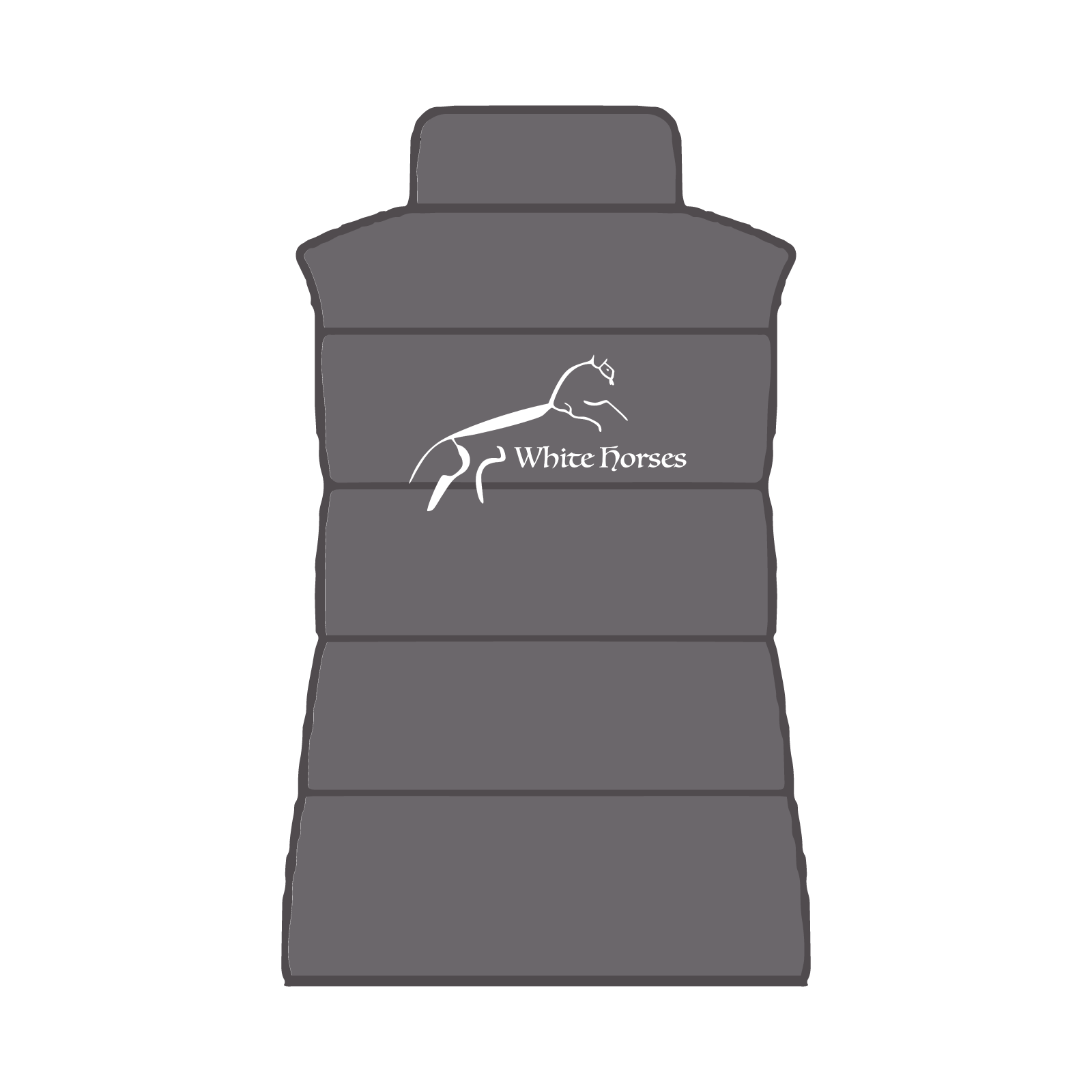 White Horses LLC Women's TKEQ 'EZ' Packable Down Vest