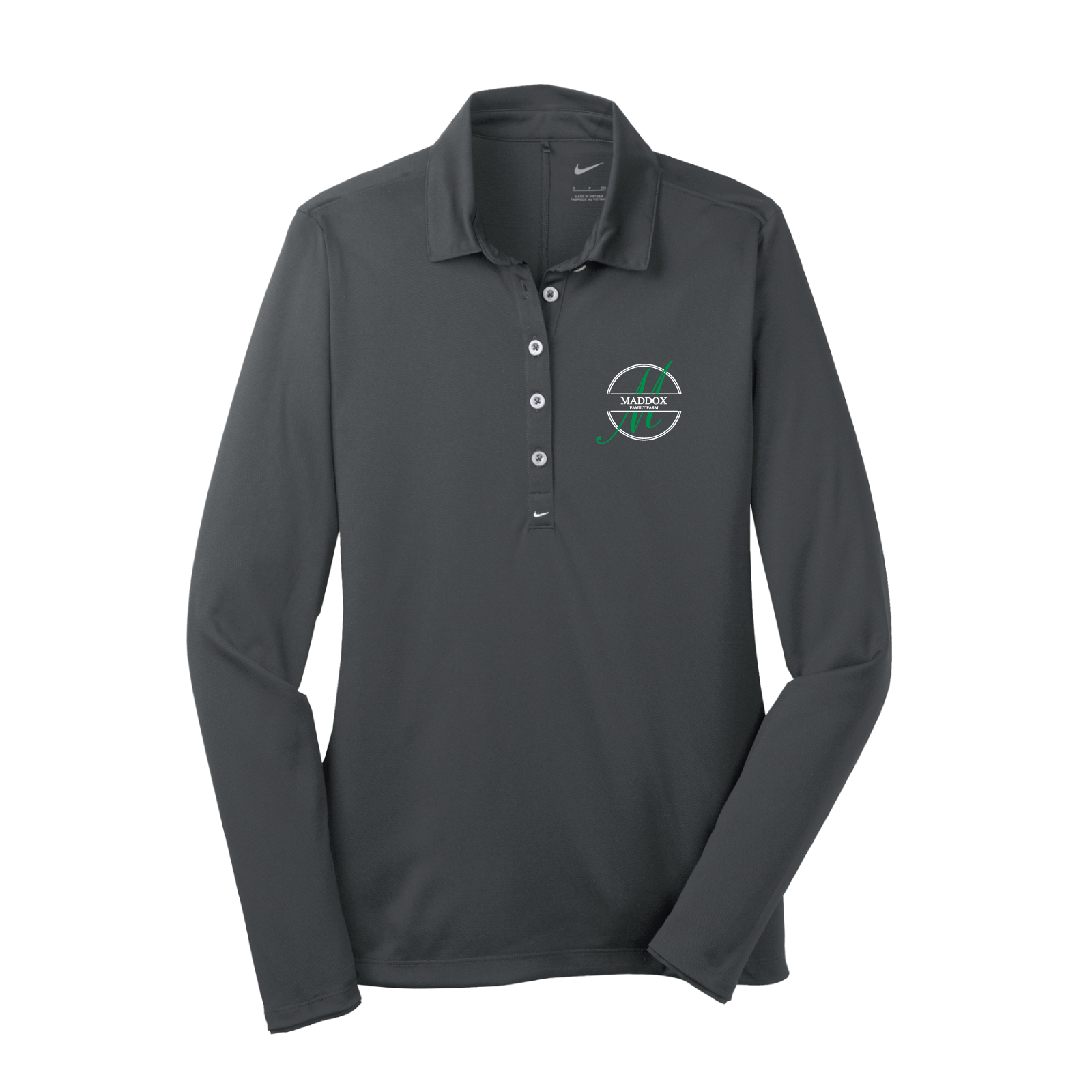 KMT Women's Nike Tech Dri-FIT Long Sleeve Polo