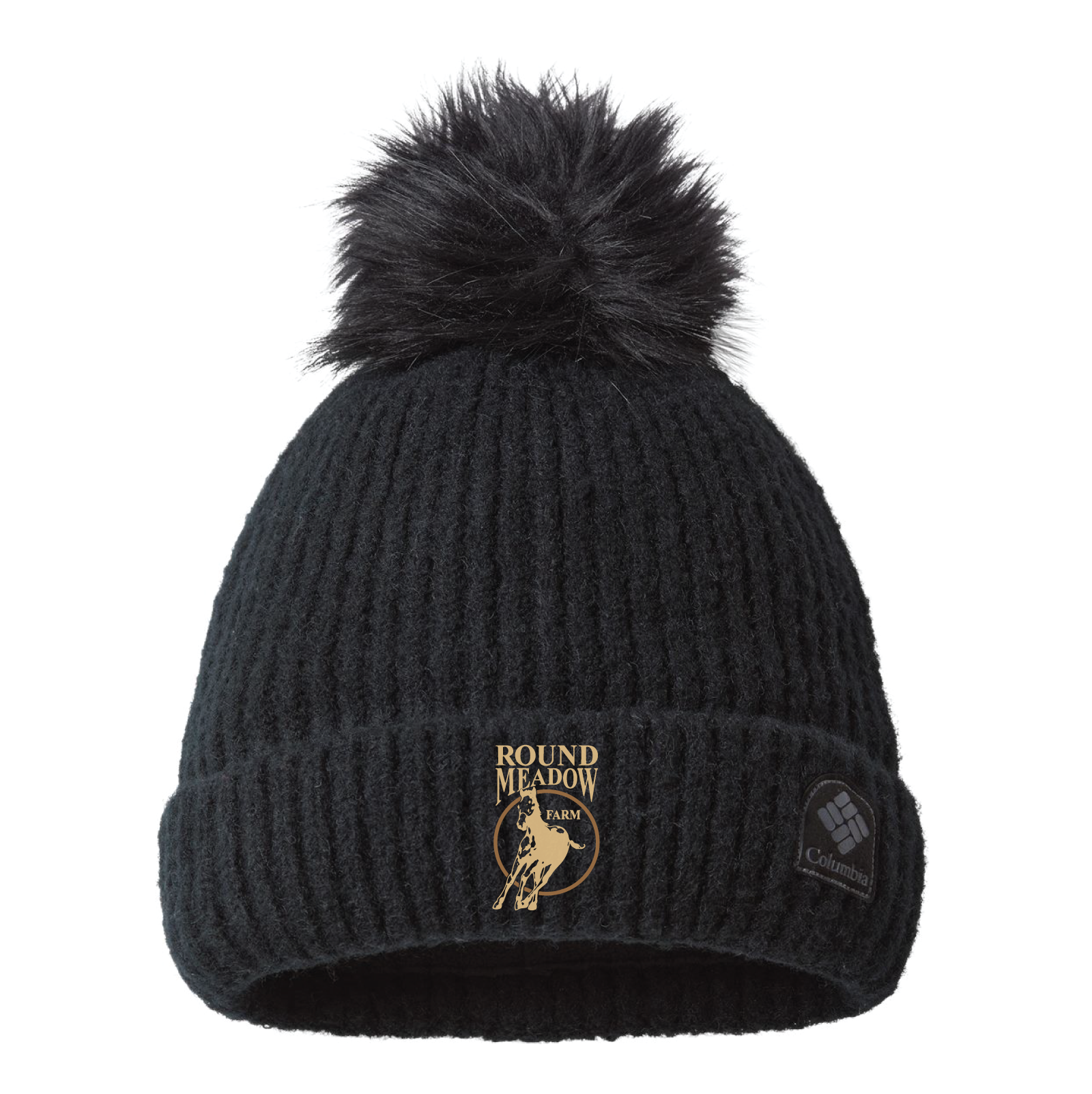 Round Meadow Farm Columbia Winter Pom Beanie