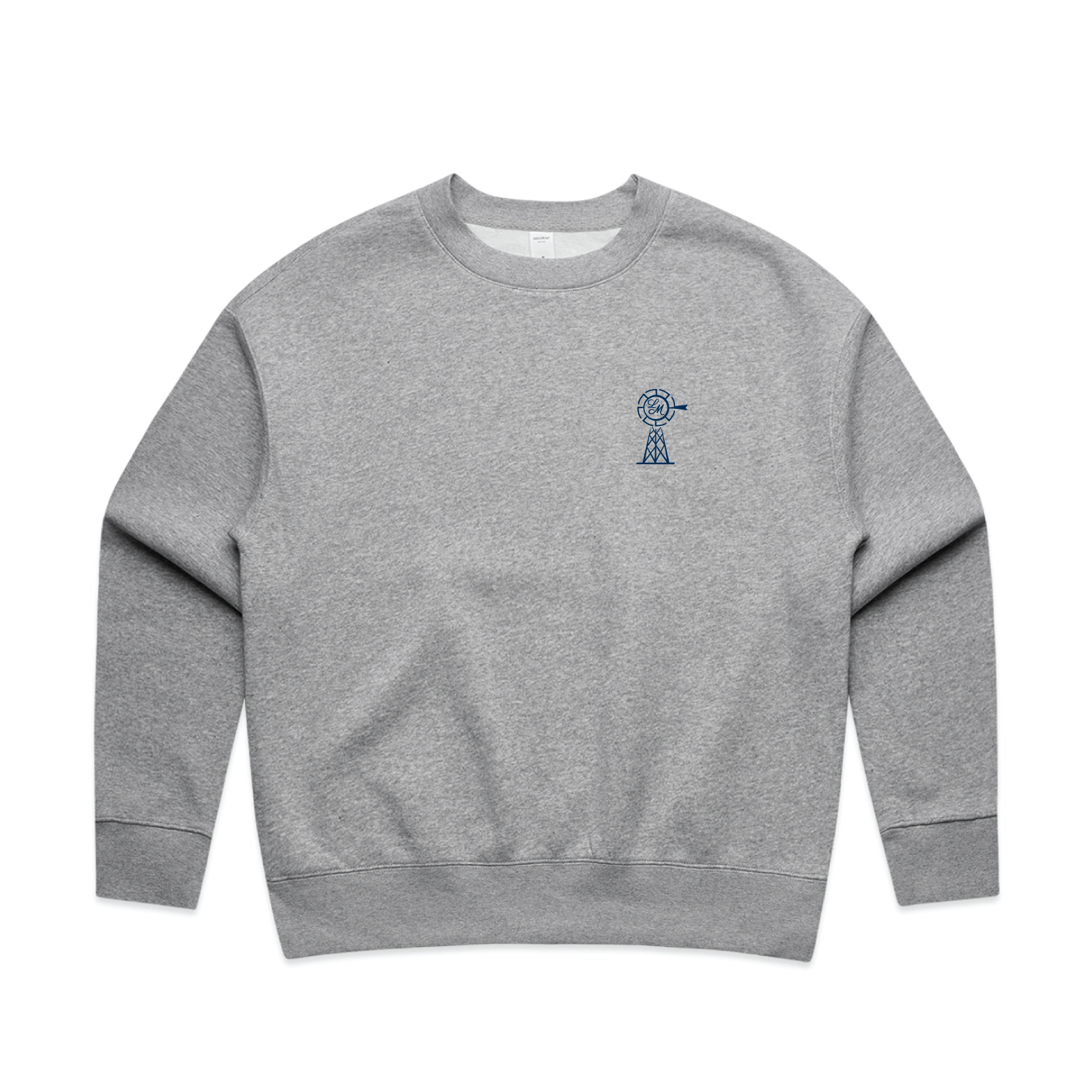 Larkin Meadows ASColour Crewneck Relax Crewneck Sweatshirt