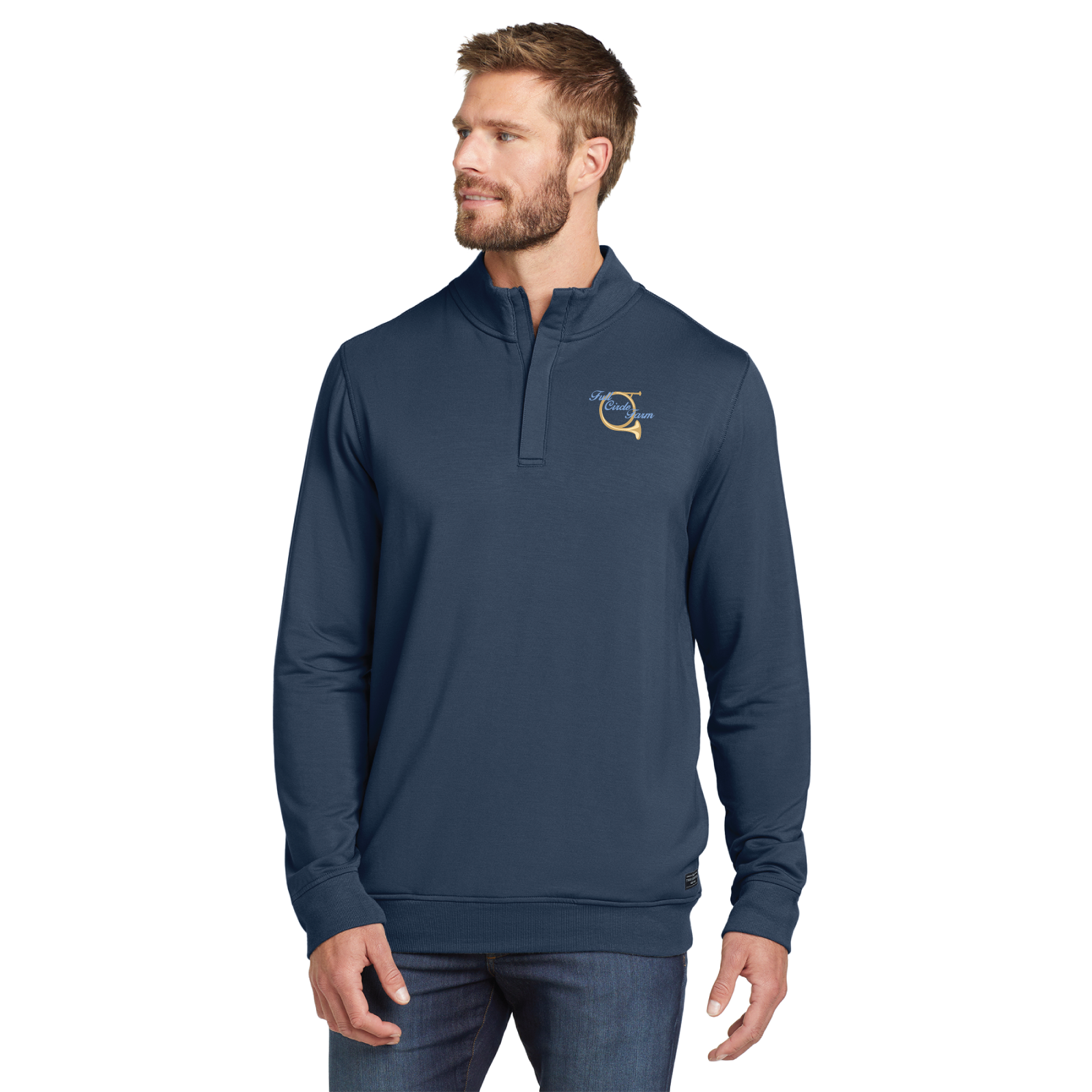Full Circle Farm Men's TravisMathew Newport 1/4-Zip Fleece