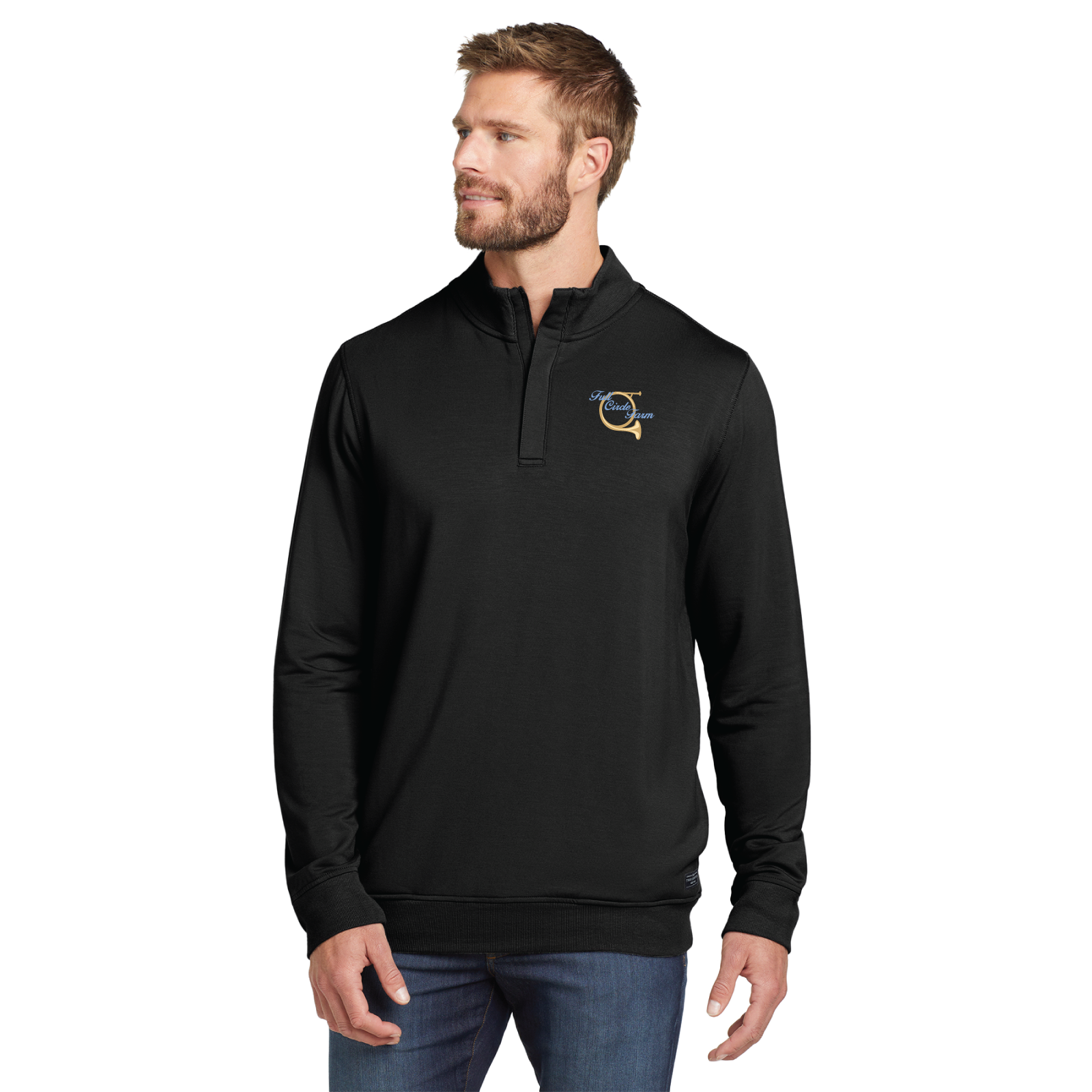 Full Circle Farm Men's TravisMathew Newport 1/4-Zip Fleece