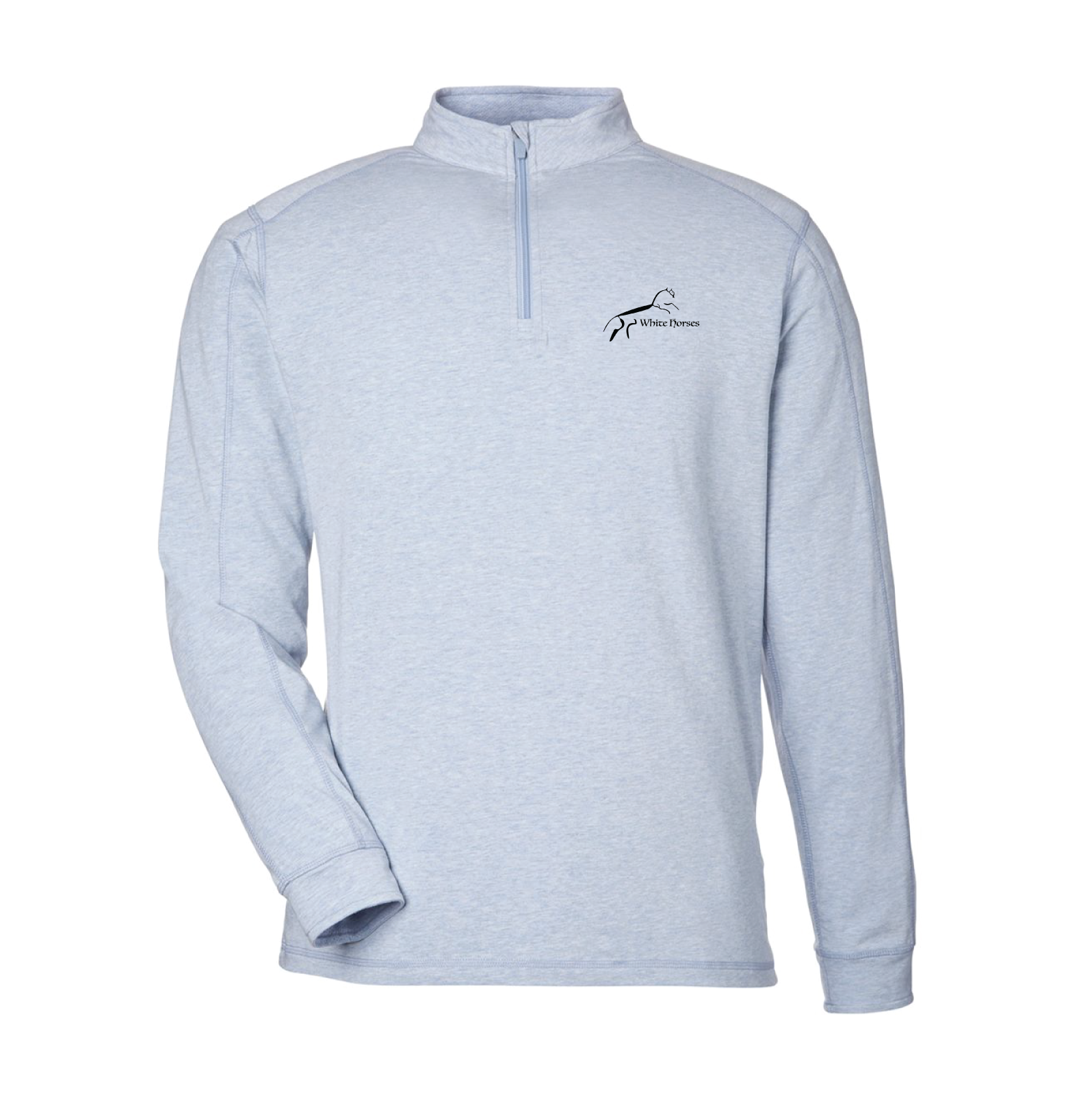 White Horses LLC Men's TASC Carrollton Quarter-Zip Pullover
