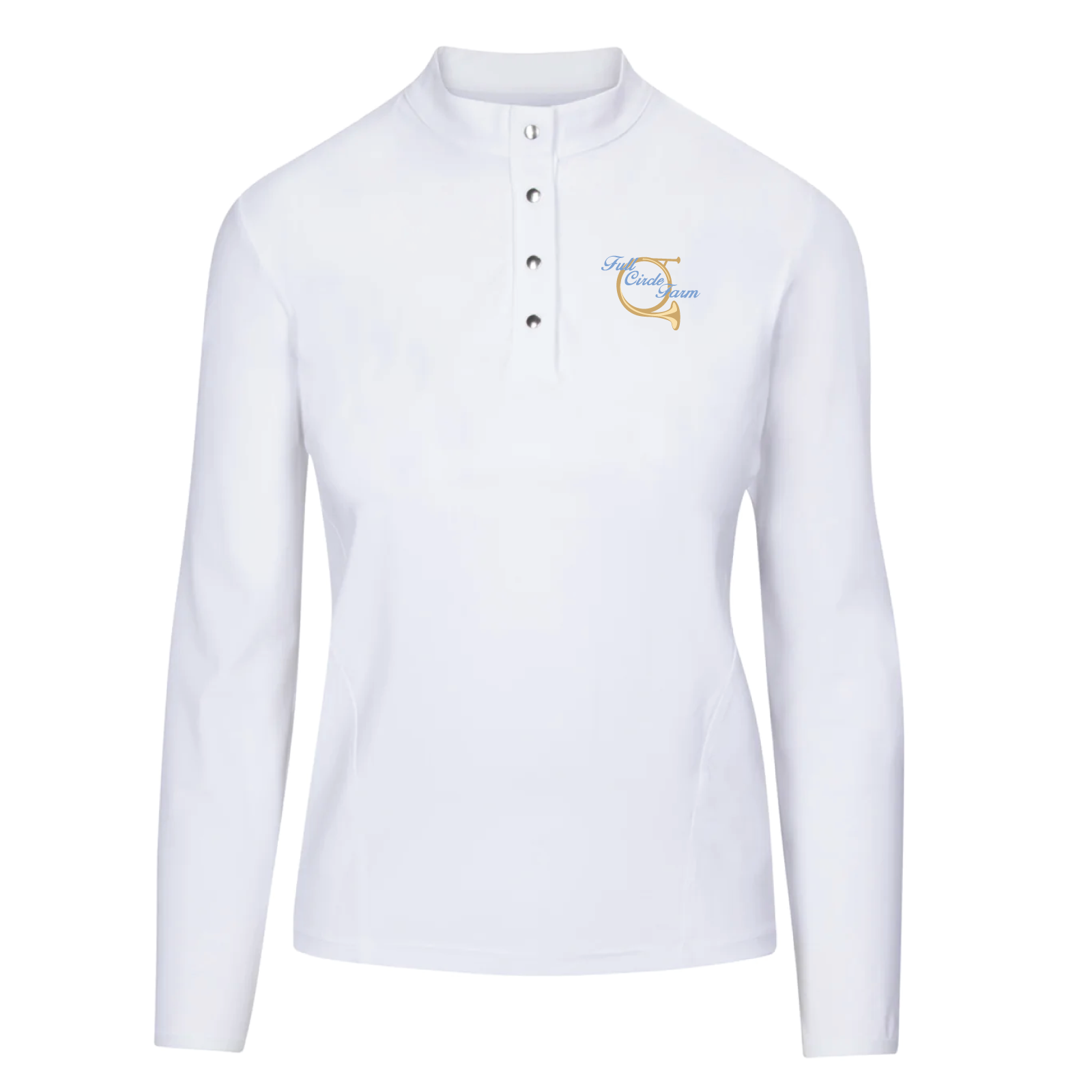 Full Circle Farm Women's Callidae Long Sleeve Tech Polo