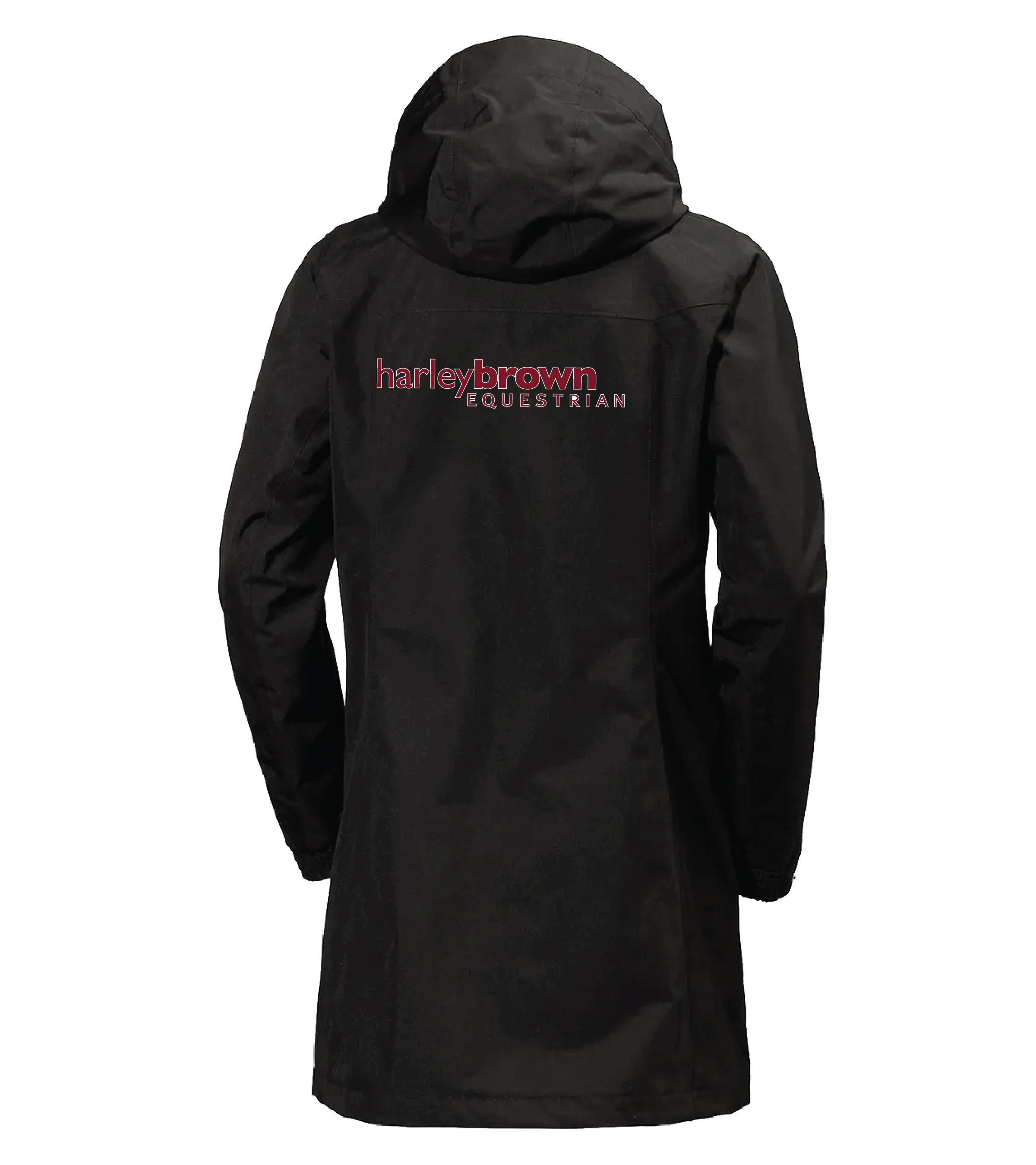 Harley Brown Equestrian Women's Helly Hansen Long Aden Rain Jacket