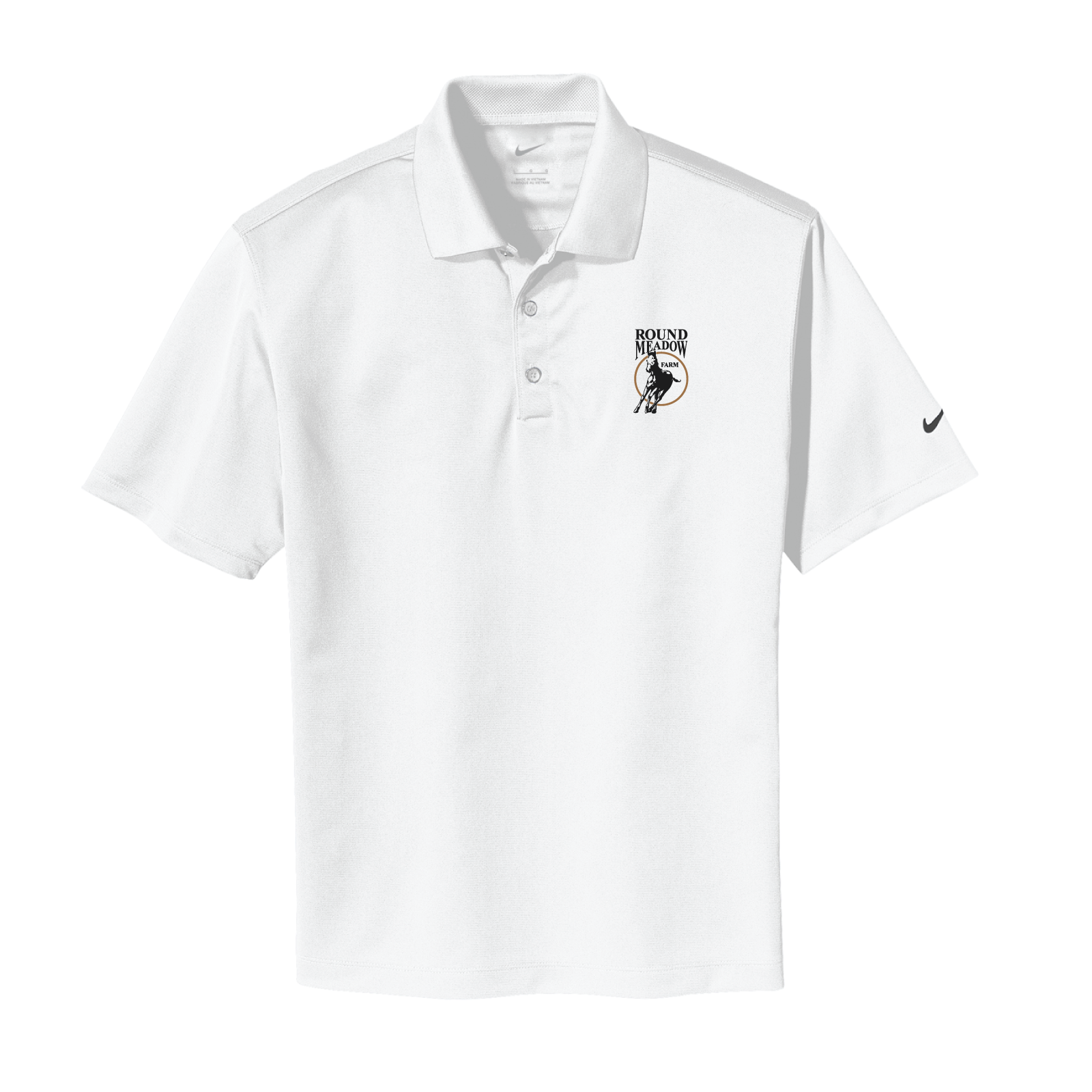 Round Meadow Farm Men's Nike Tech Basic Dri-FIT Polo