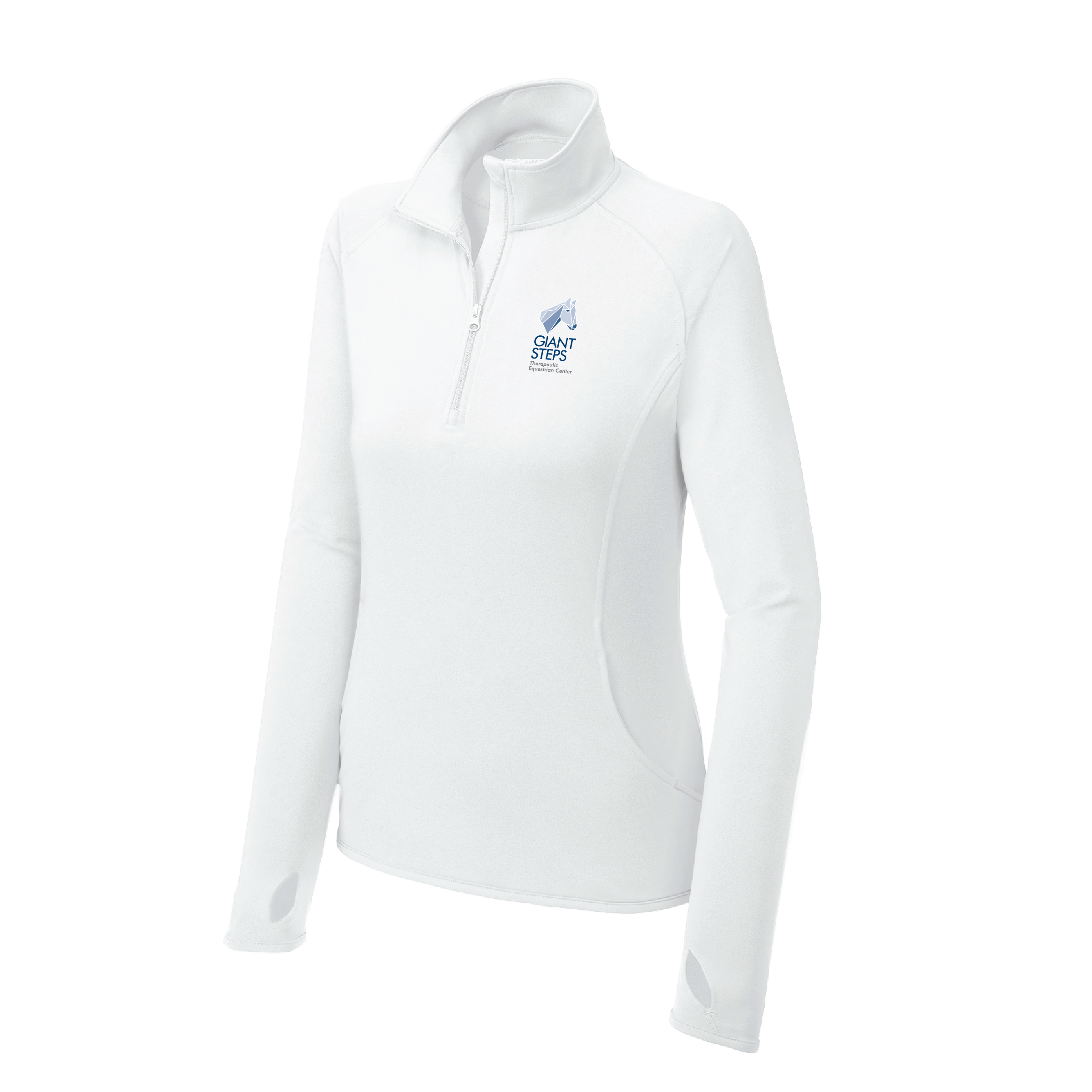 Giant Steps Women's Sport-Tek Sport-Wick Stretch 1/4 Zip Pullover