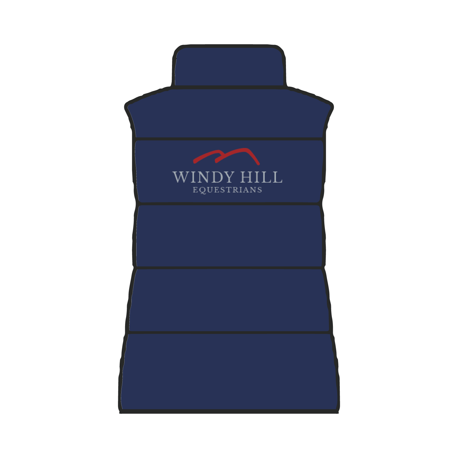 Windy Hill Equestrians Women's TKEQ 'EZ' Packable Down Vest