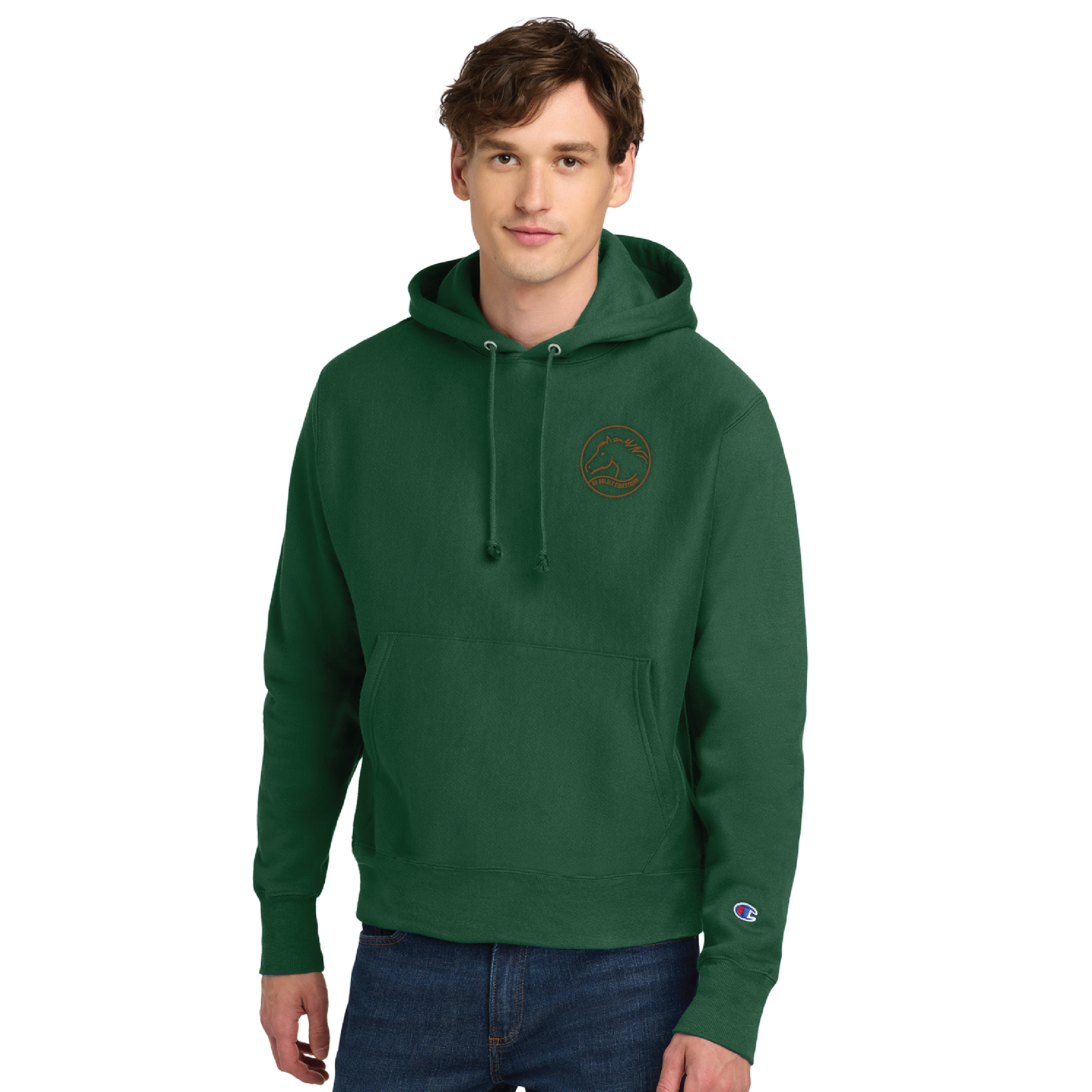 Go Boldly Unisex Champion Reverse Weave Hoodie